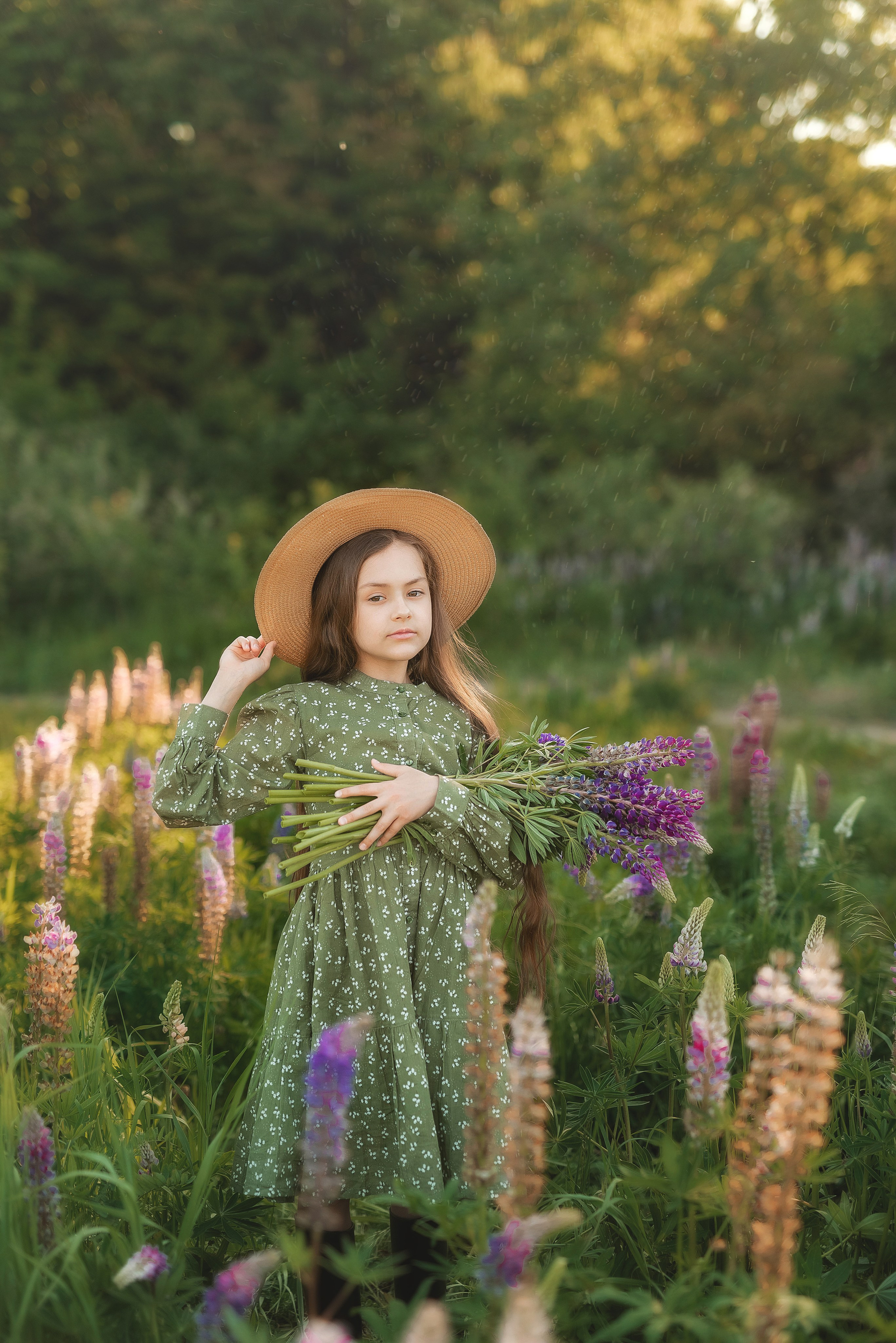 Фотосессия в люпинах. Семейный, детский фотограф в Воронеже Анна Никитина