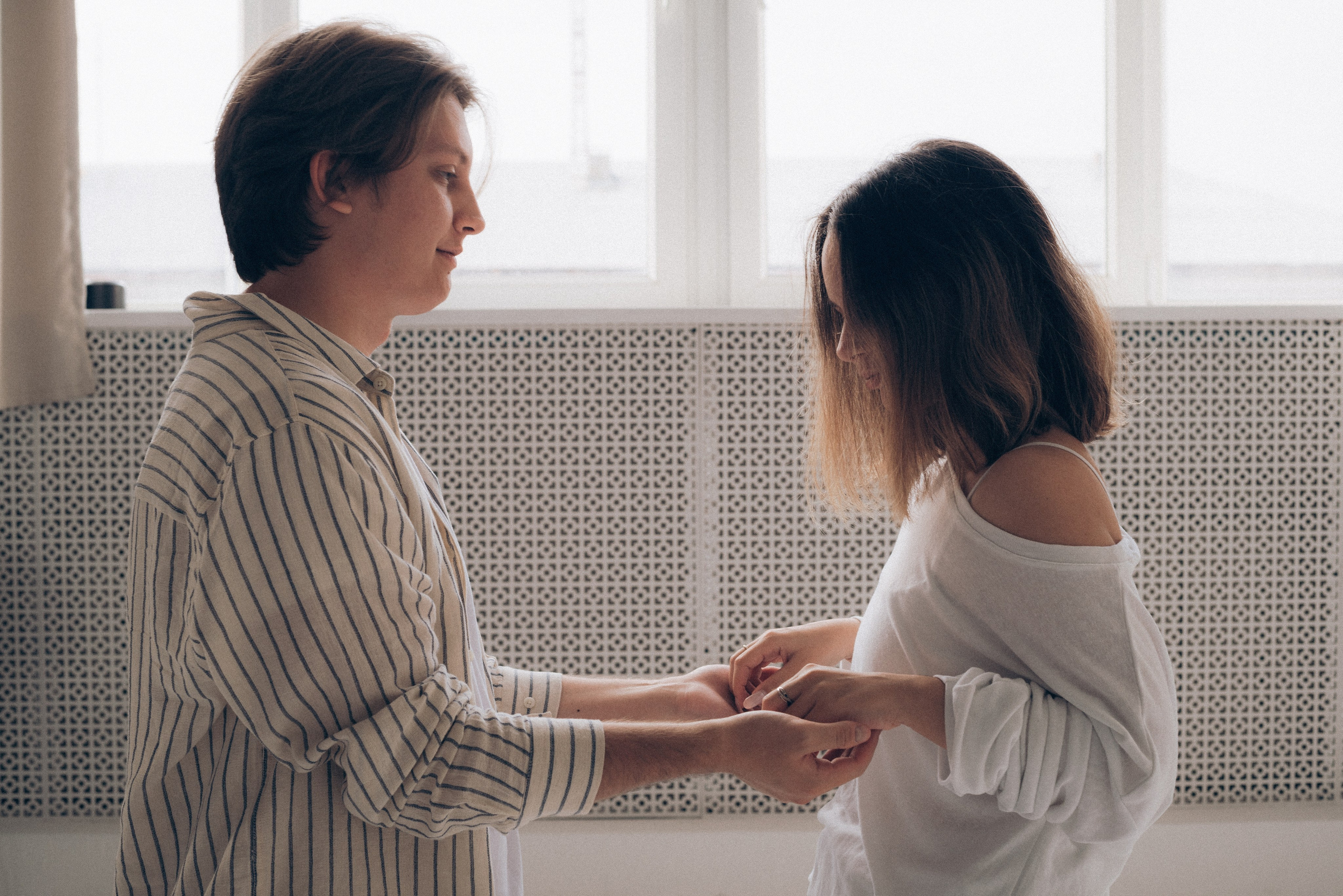 Маша и Женя