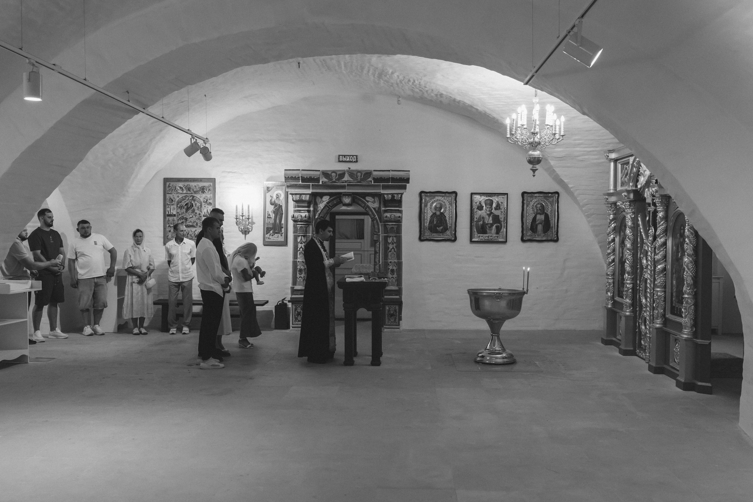Крещении Мии. Фотограф Ирина Панина