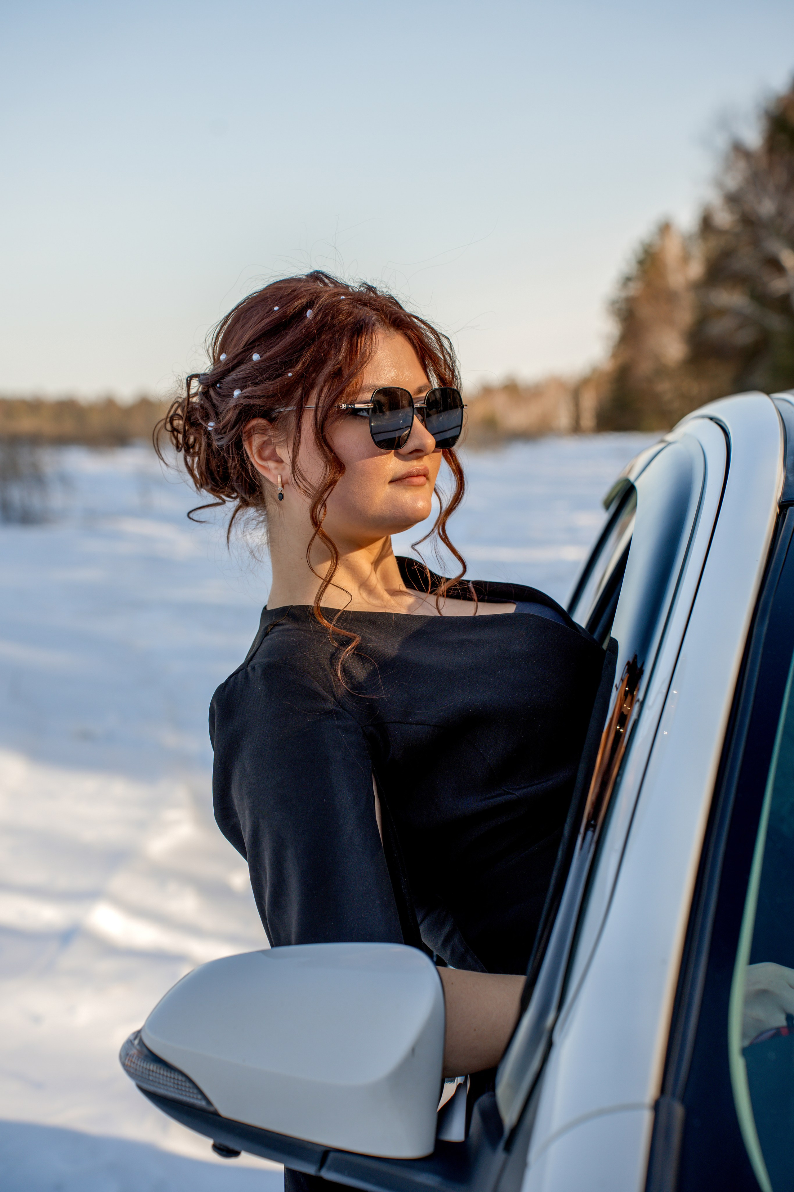 Ульяна и Toyota Vitz 25'. Фотограф, видеограф и пилот дрона на Байкале