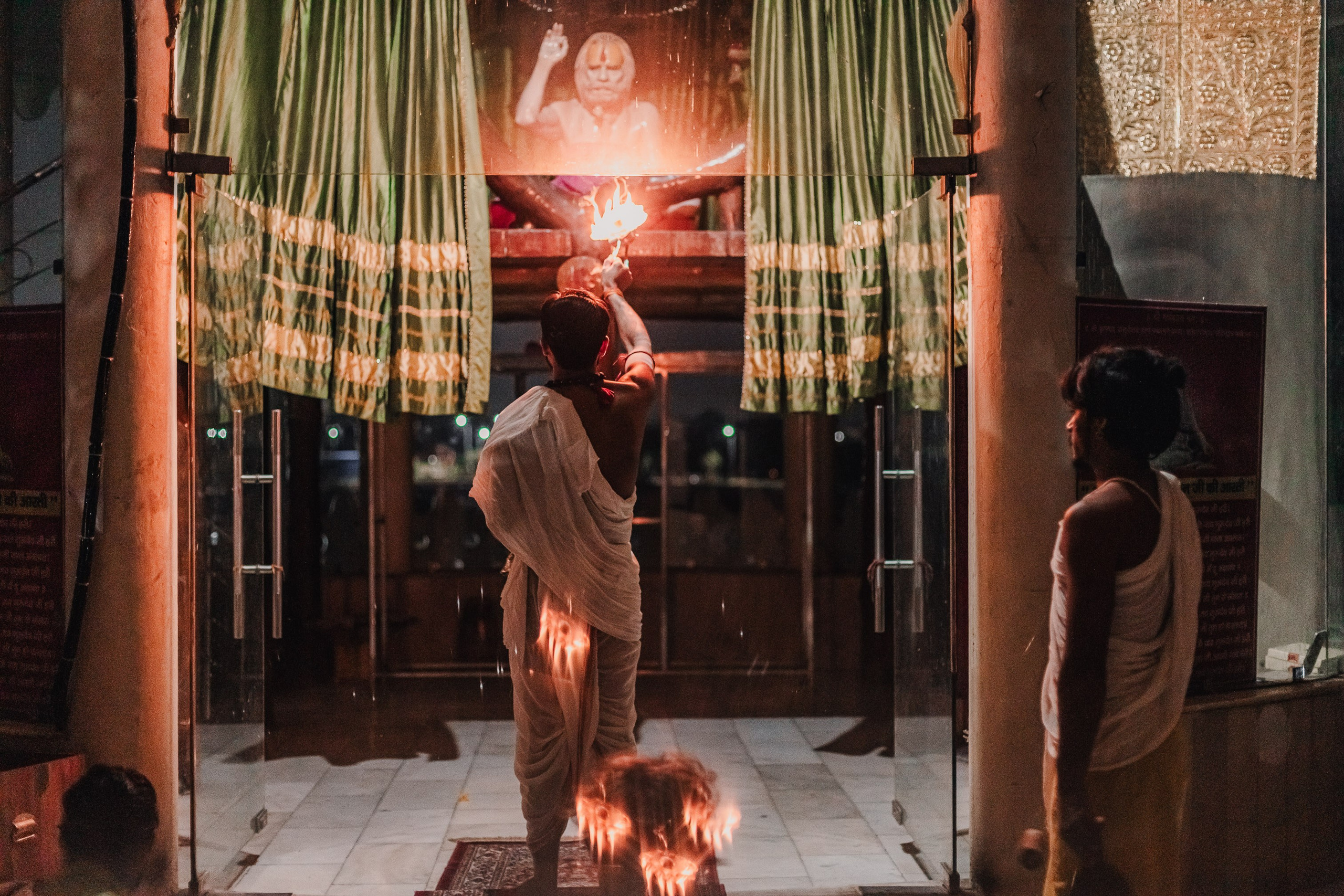 Devraha Baba Ji Ashram in Vrindavan. Мариам Багдасарян