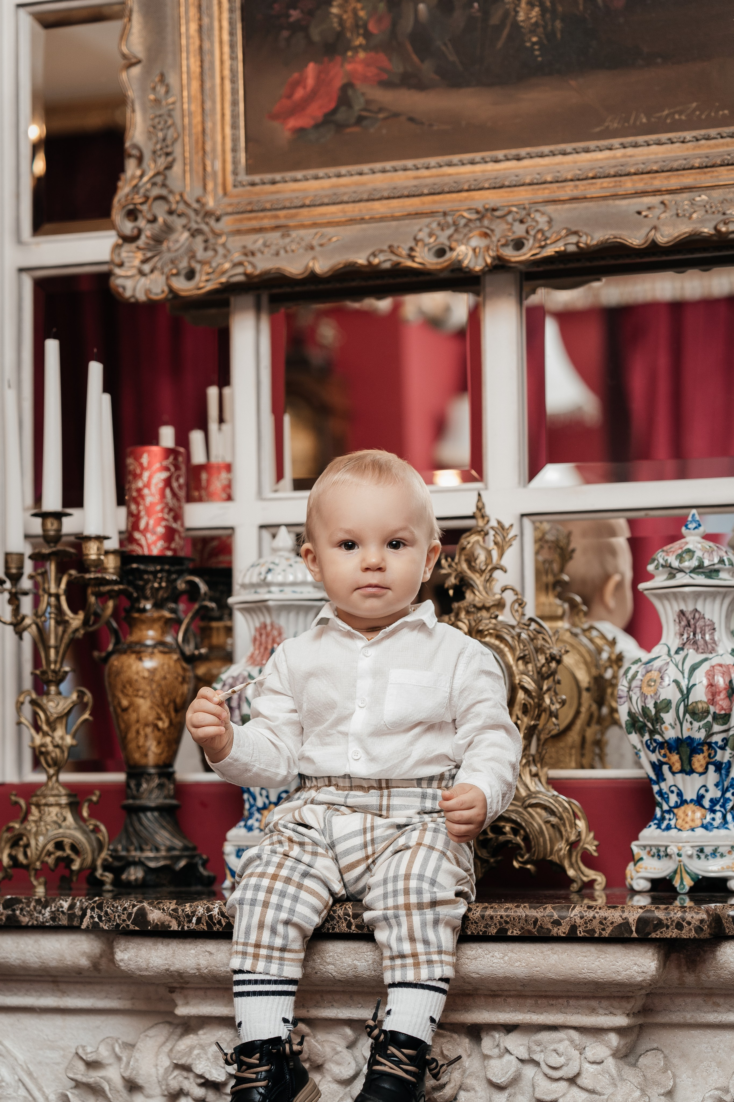 1 годик. Ресторан Русский дворик. Семейный и детский фотограф в Сергиев Посаде, Хотьково Якимчук Любовь