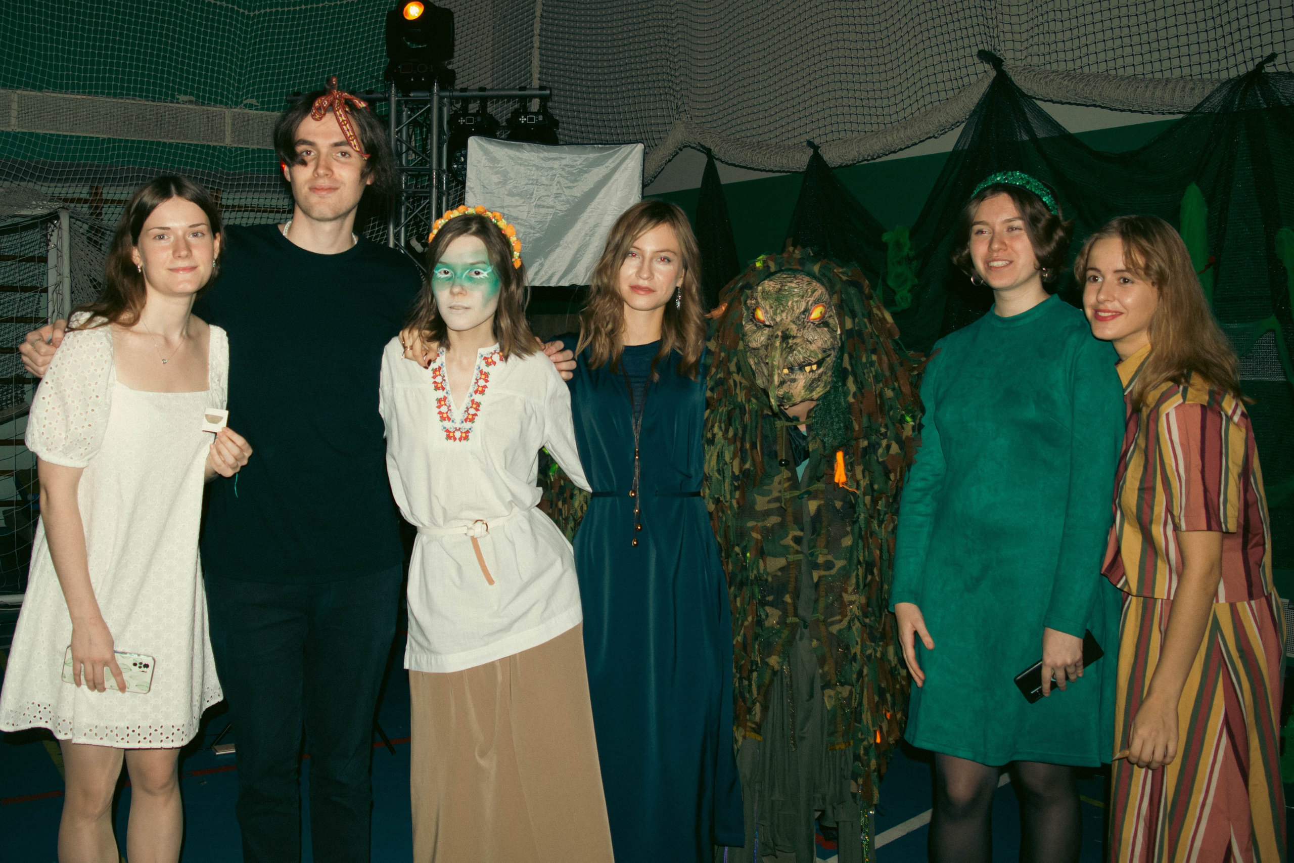 Репортажная съёмка с Хеллуина. Фотограф Анастасия Лощакова в Москве