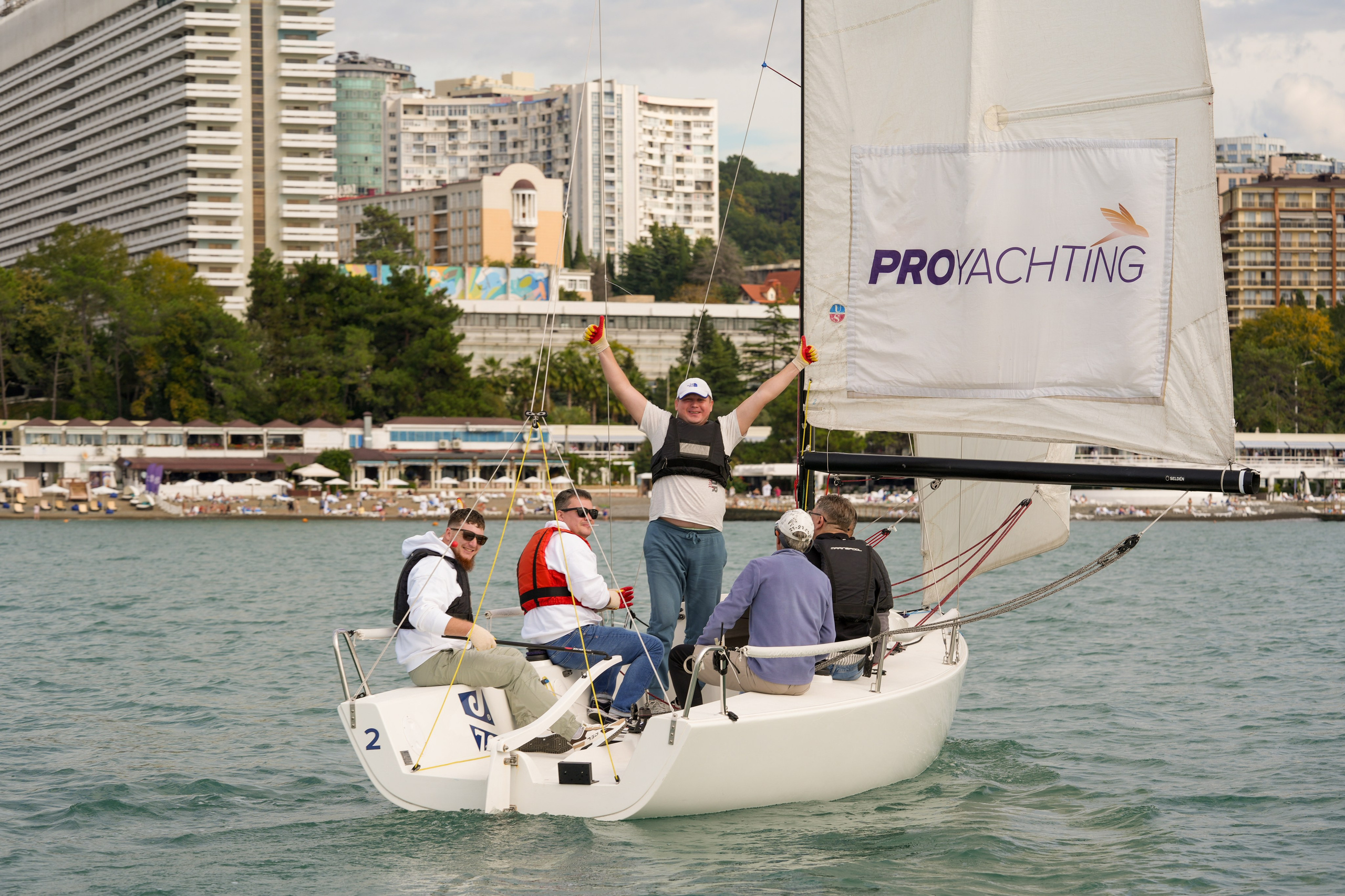 Яхтенная регата для компании Агрегатка. Репортажный фотограф в Красной Поляне и Сочи Павлюченко Екатерина