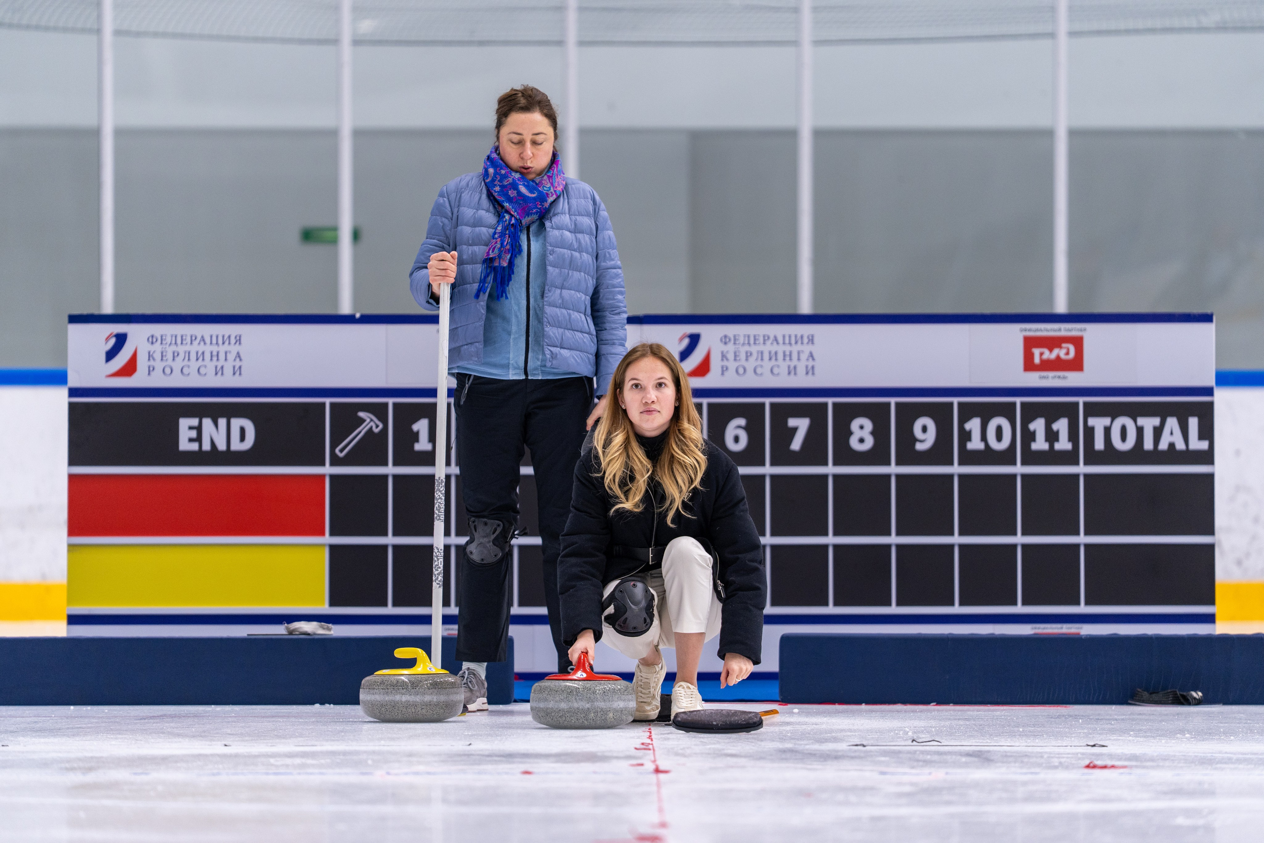Керлинг для компании Р-Фарм. Репортажный фотограф в Красной Поляне и Сочи Павлюченко Екатерина