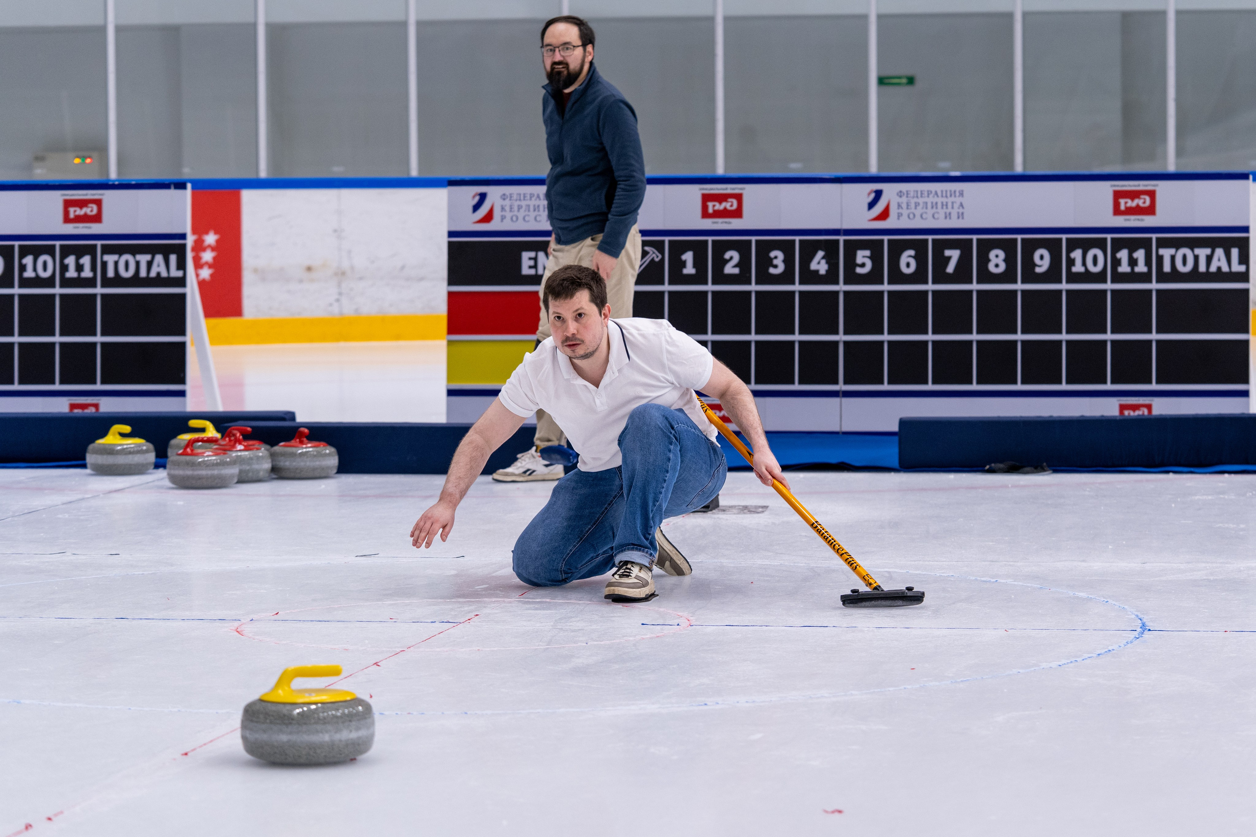 Керлинг для компании Р-Фарм. Репортажный фотограф в Красной Поляне и Сочи Павлюченко Екатерина