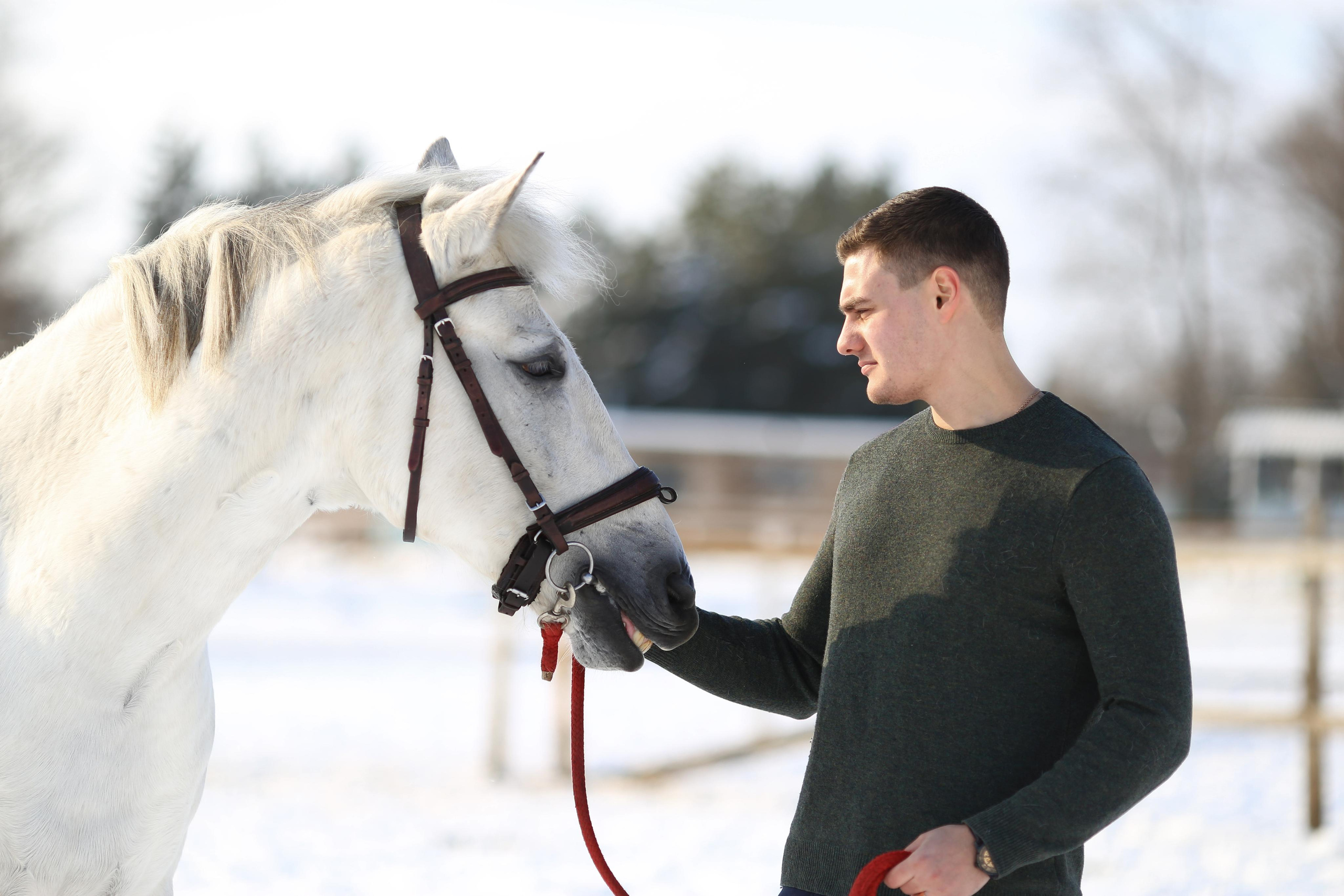 Дмитрий и Топаз. Фотограф Юлия Гросс