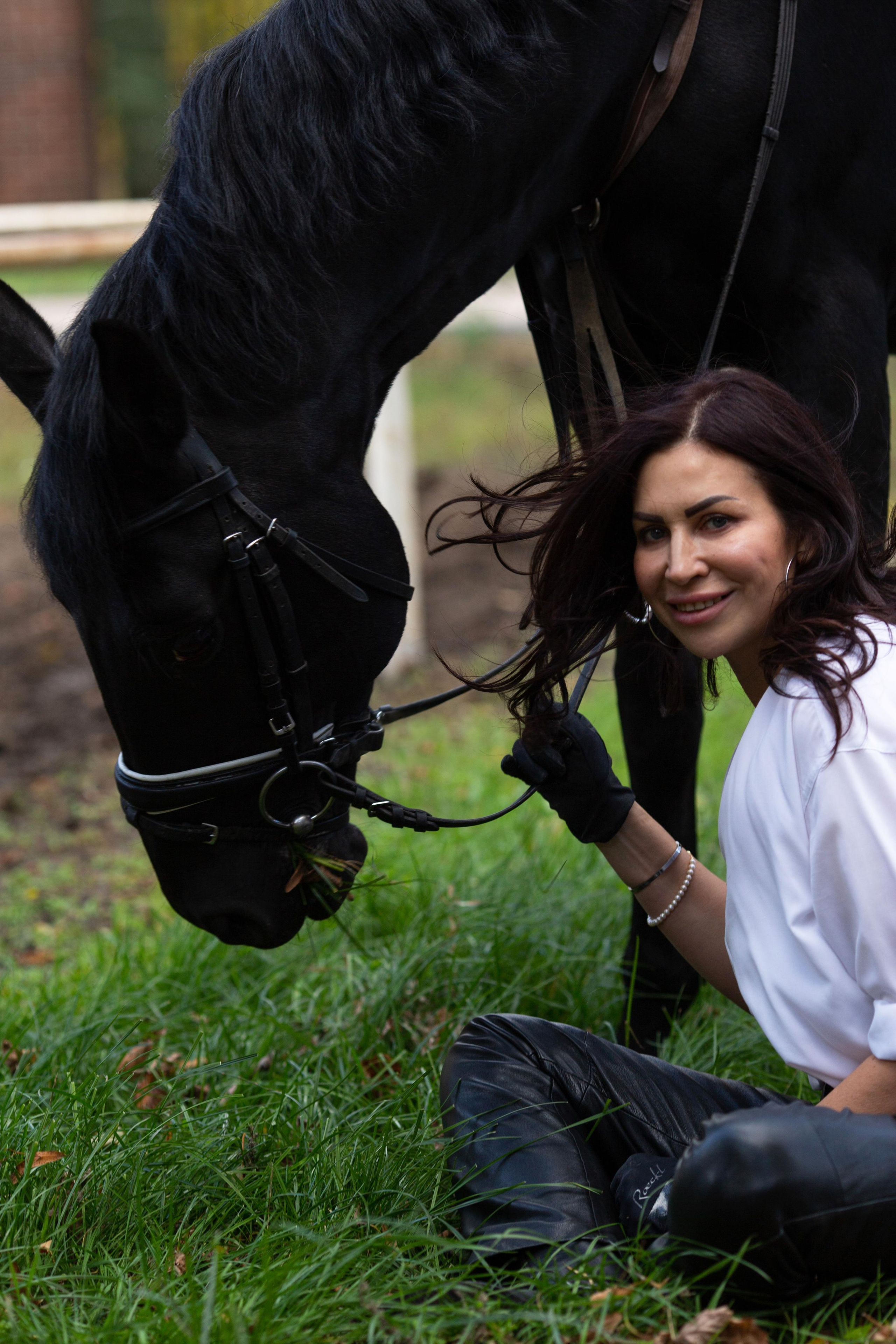 Ольга и Безупречный. Фотограф Юлия Гросс