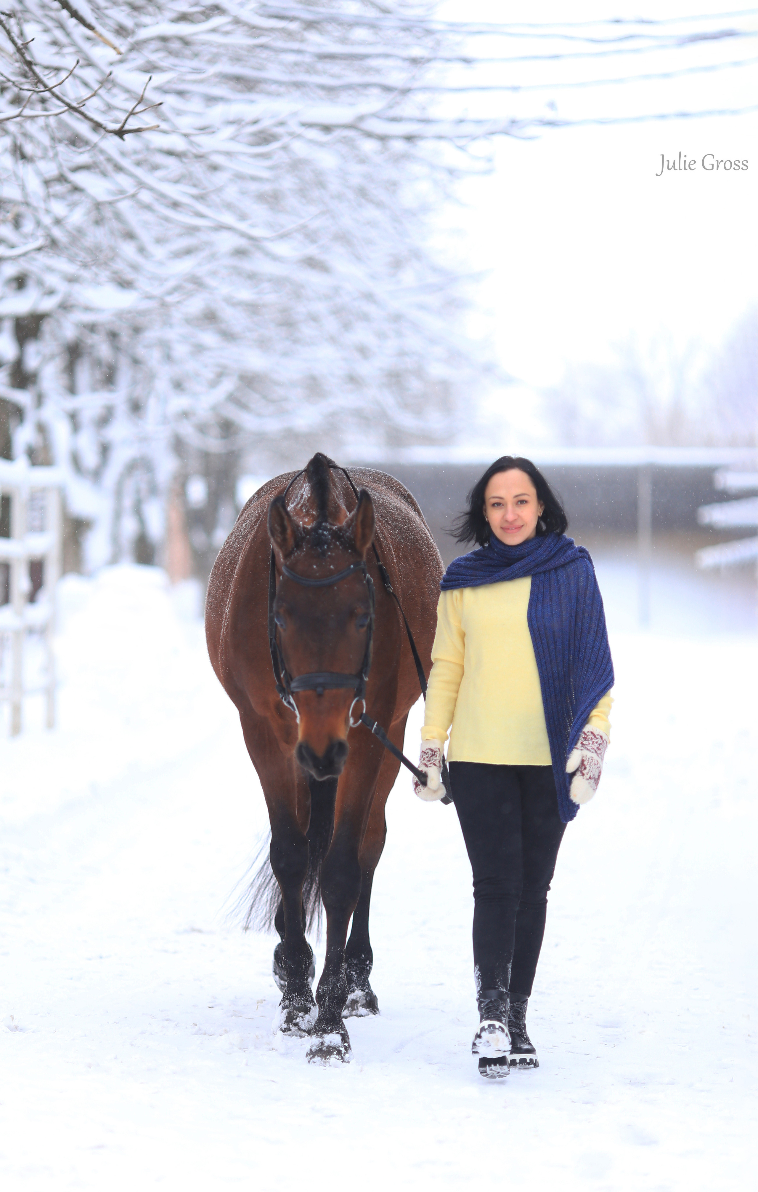 Новогоднее. Фотограф Юлия Гросс