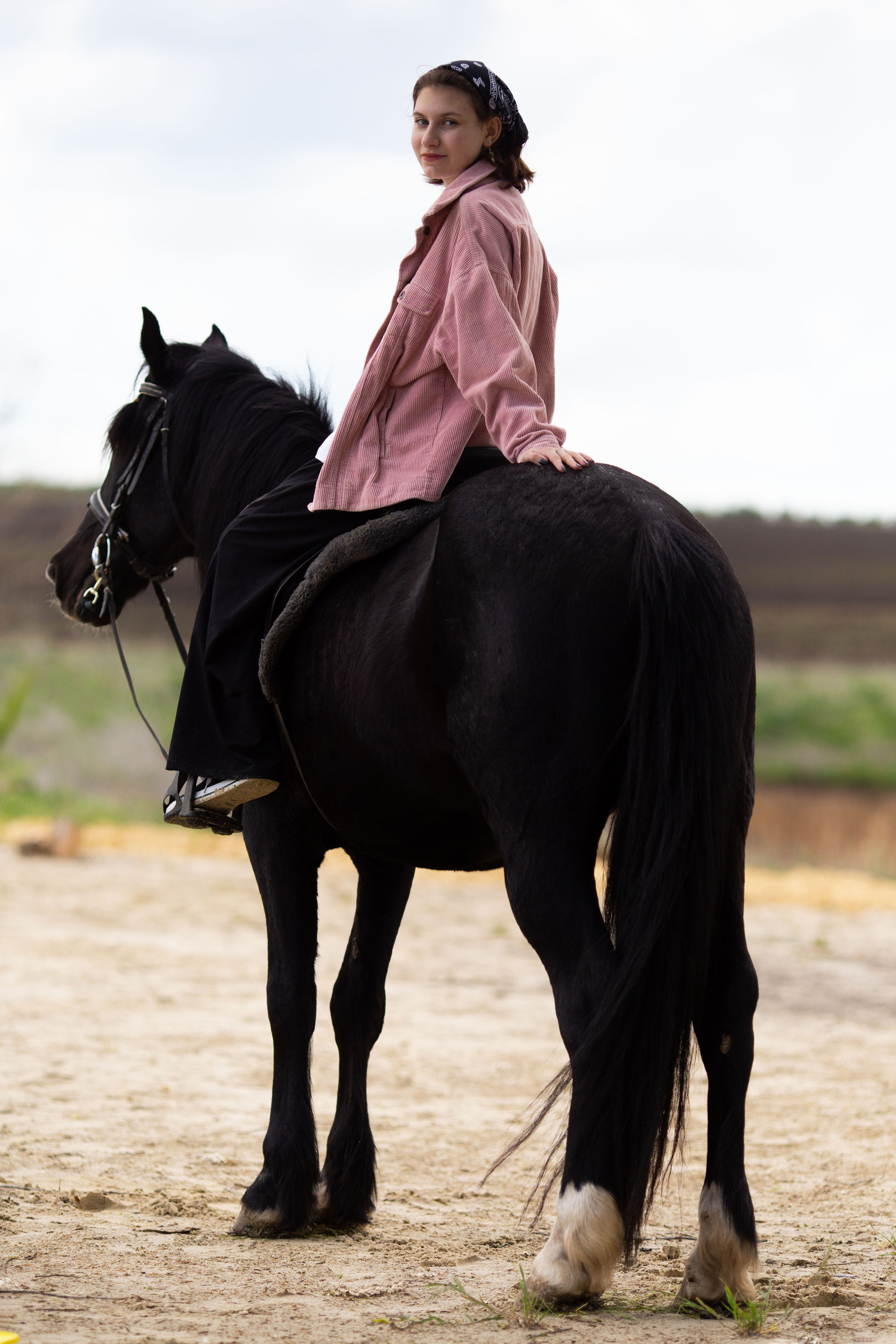 Елена и Байконур. Фотограф Юлия Гросс