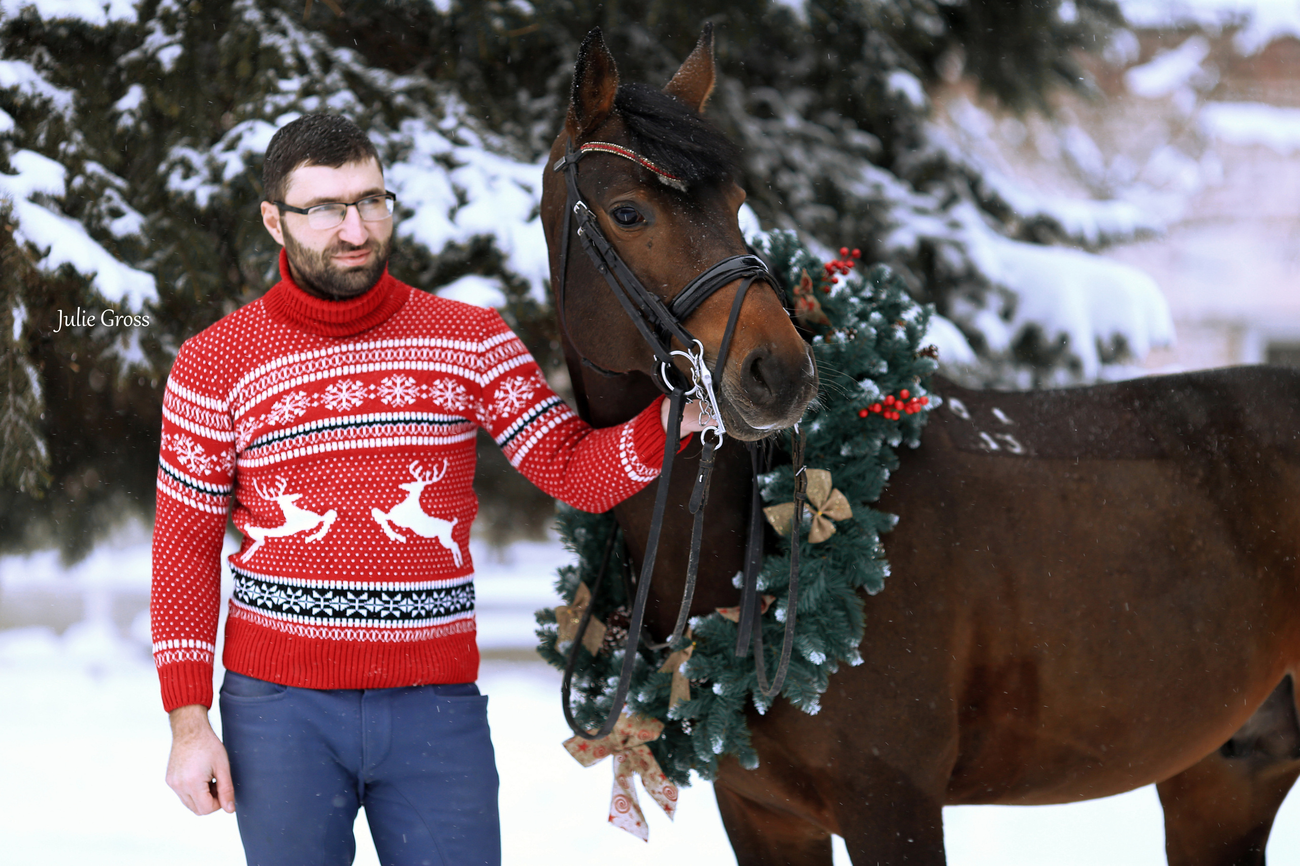 Новогоднее. Фотограф Юлия Гросс