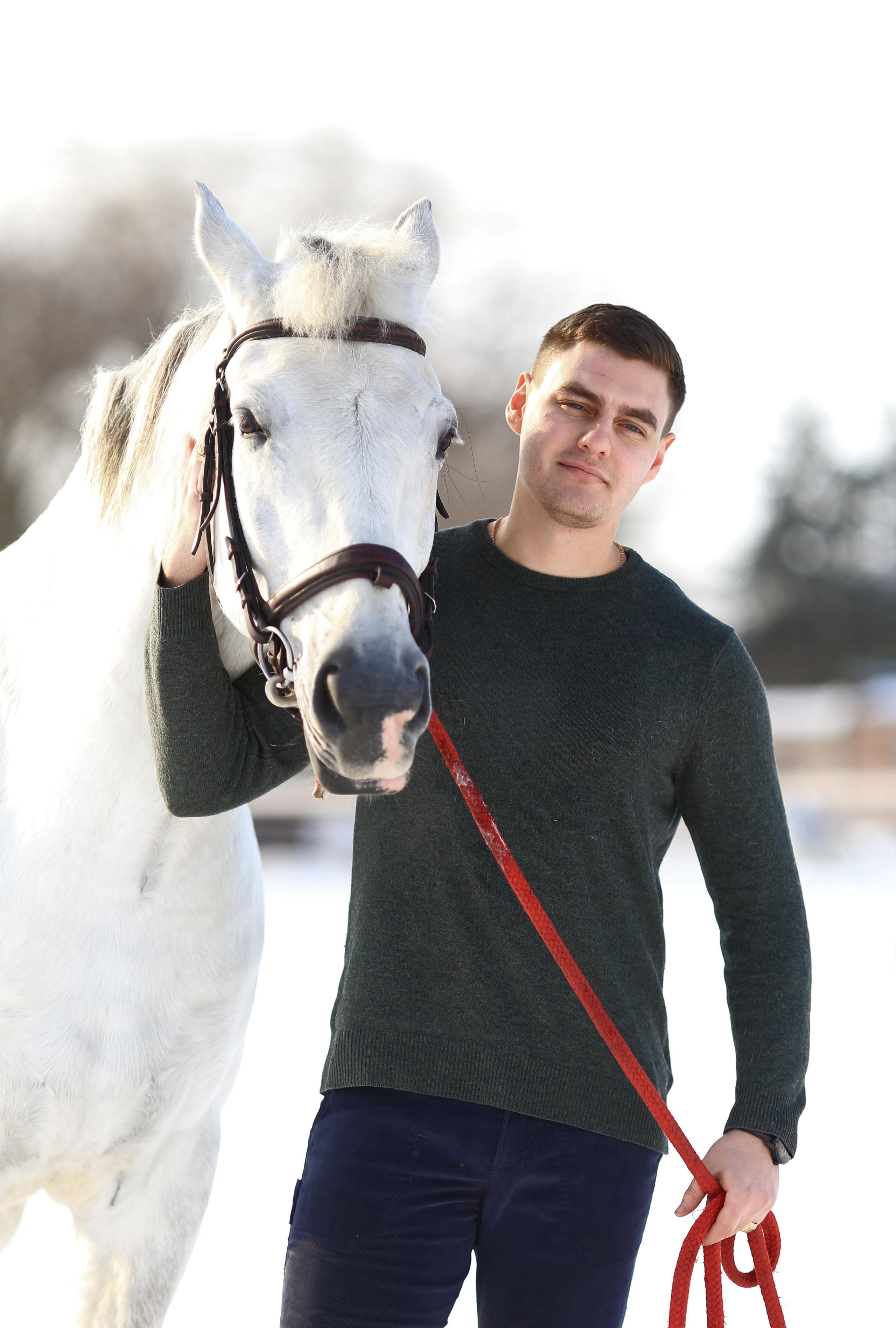 Дмитрий и Топаз. Фотограф Юлия Гросс