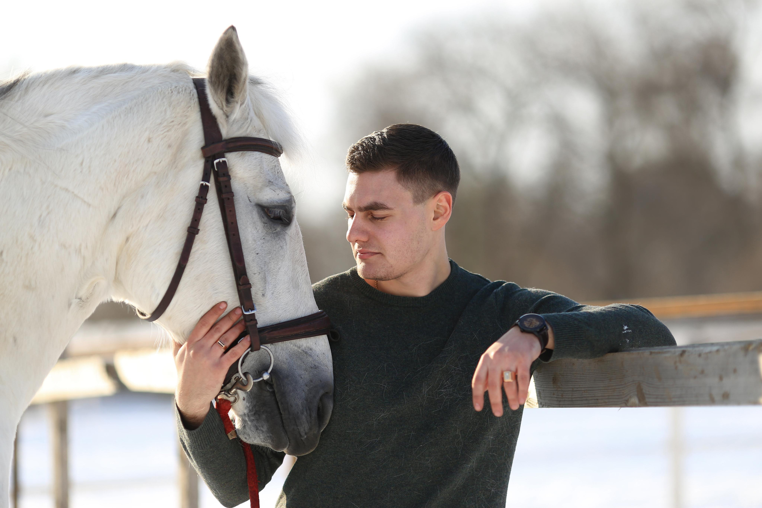 Дмитрий и Топаз. Фотограф Юлия Гросс