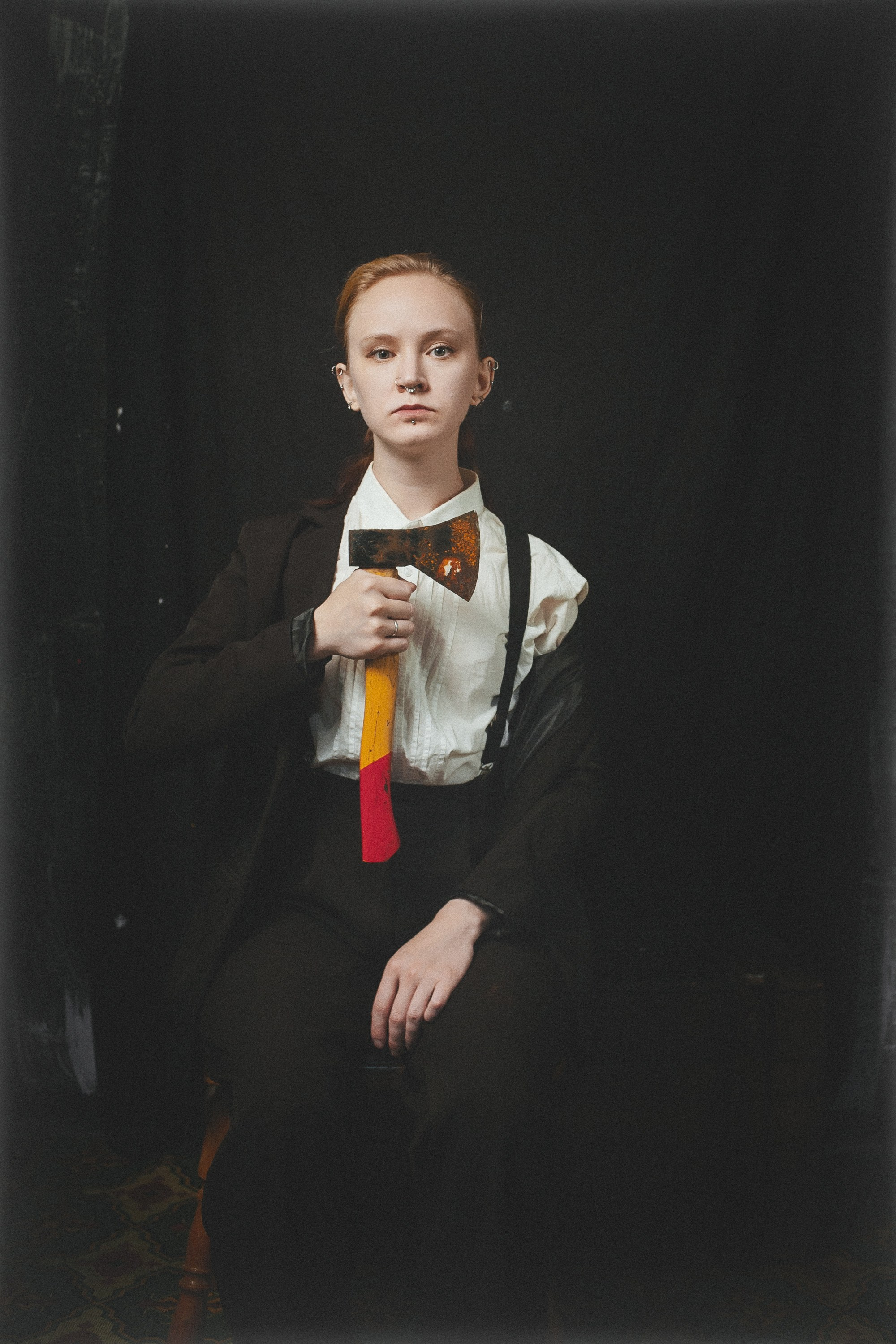 Вика. Домашняя студия. RawCat. Портретная фотография Екатеринбург