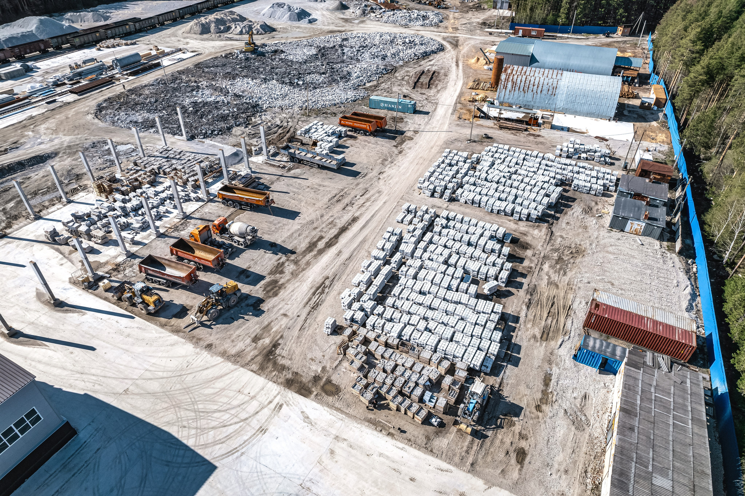 Аэрофотосъемка производства компании Стройтехно. Дмитрий Судаков, фотограф в Екатеринбурге и Москве