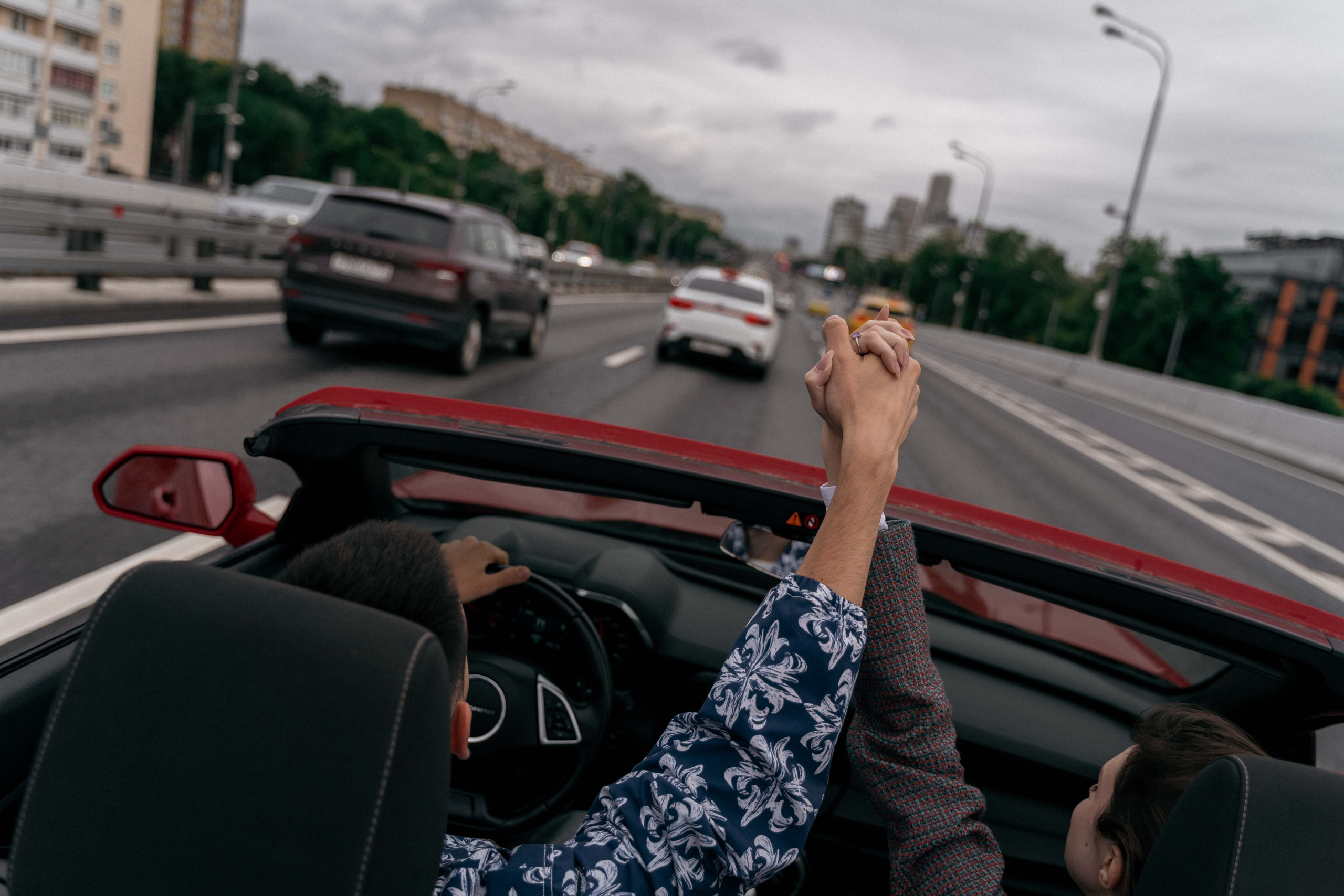 На кабриолете по Москве. Фотограф и видеограф в Москве и Абу Даби Мария Кулагина