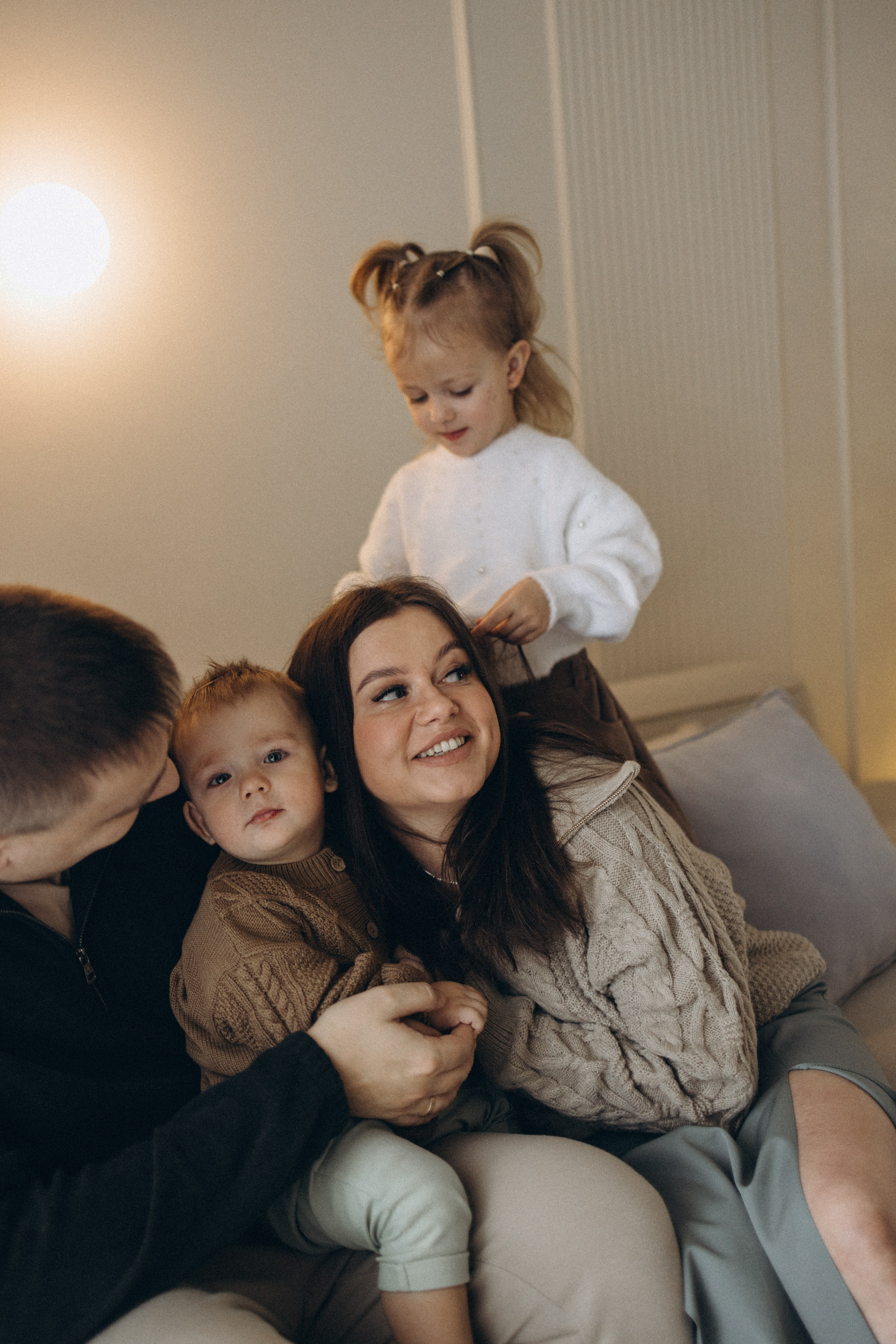 Новый года дома. Семейный и детский фотограф в Тюмени Вика Алленова