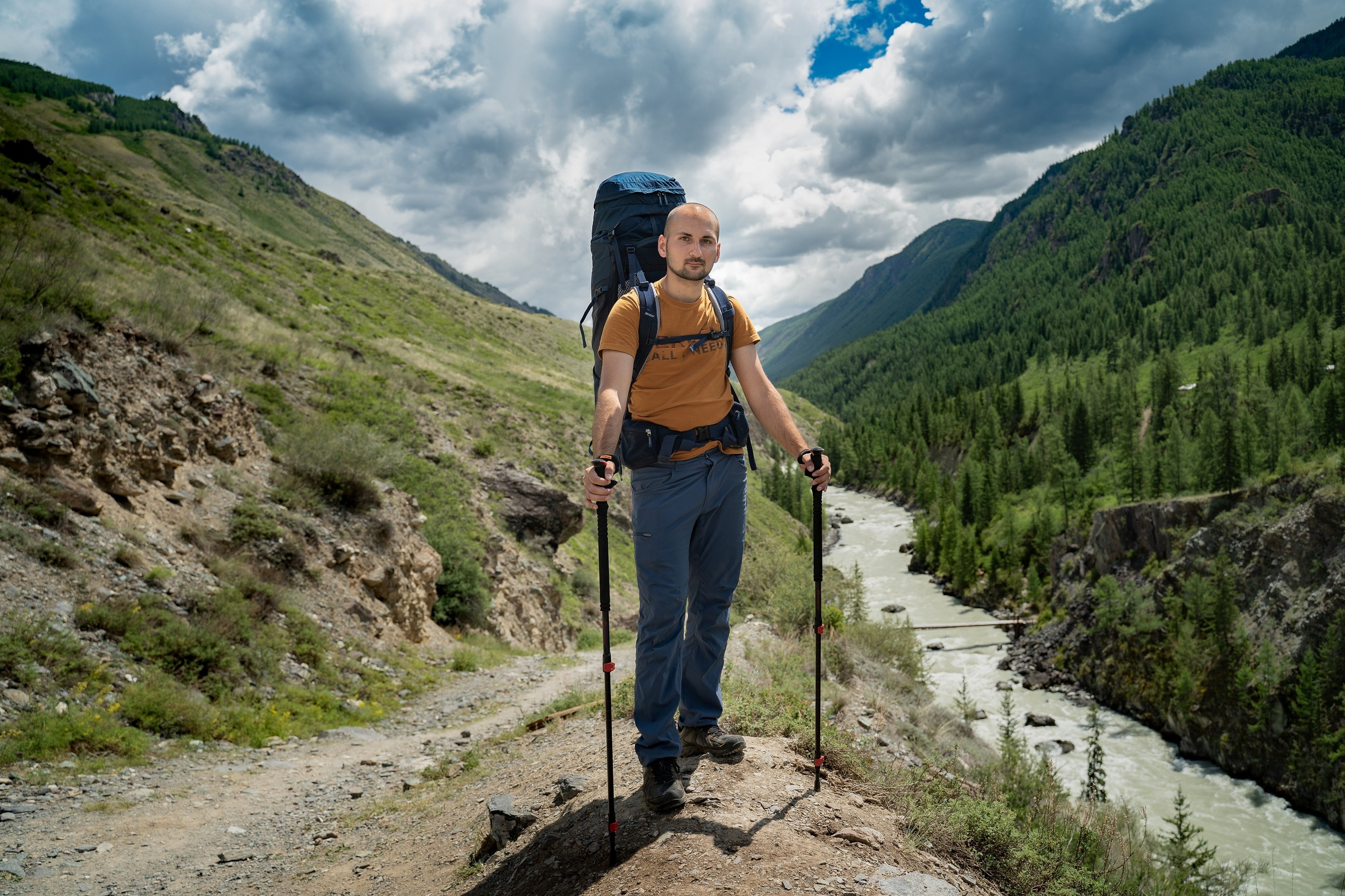 Алтай. Шавлинские озера. Фотограф в поход и восхождение на Эльбрус Игорь Косарев