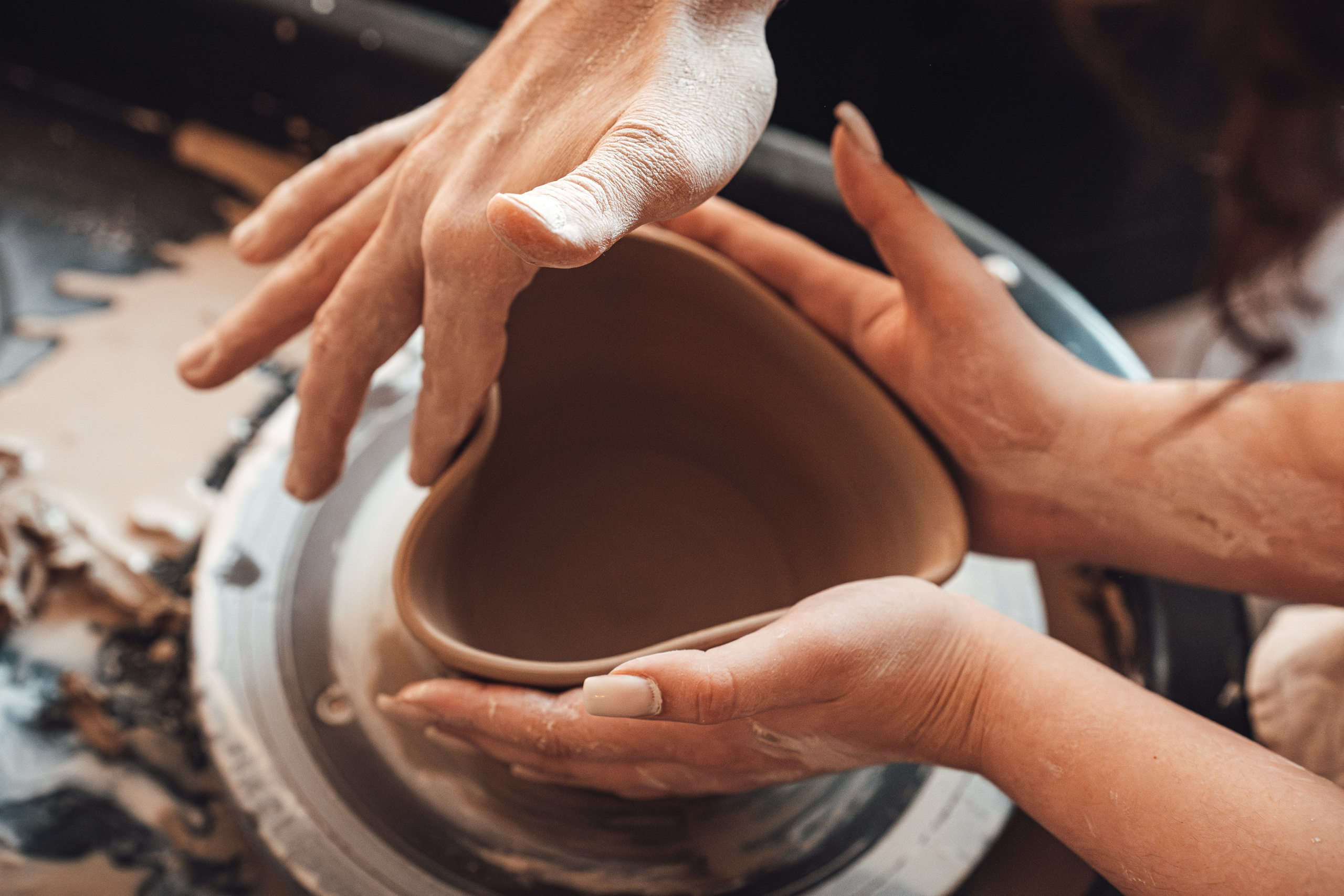 Свидание в гончарной мастерской (A&A). Легкая фотография