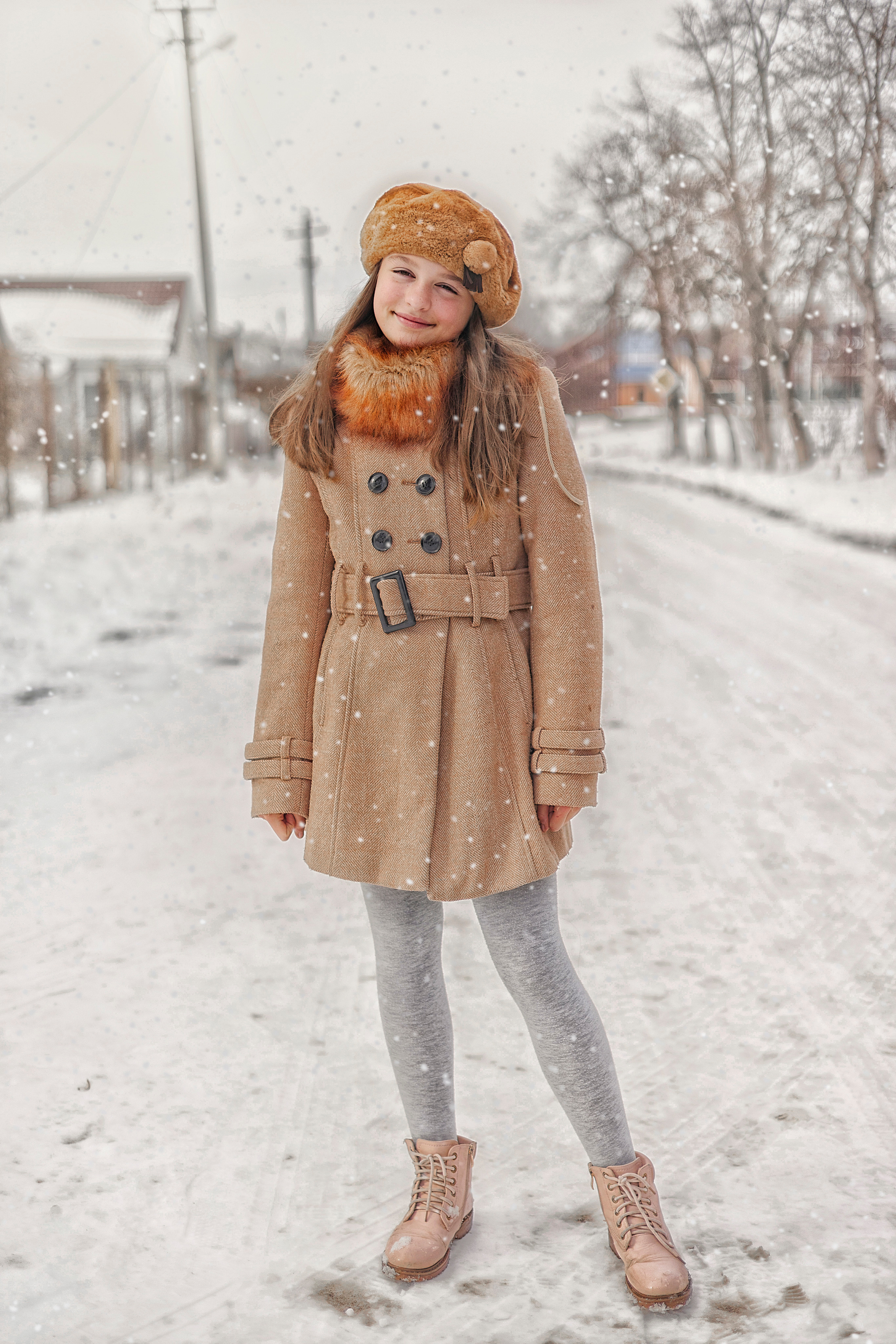 Зимние шишки и малышки. Семейный детский фотограф Краснодарский край Оксана Колос