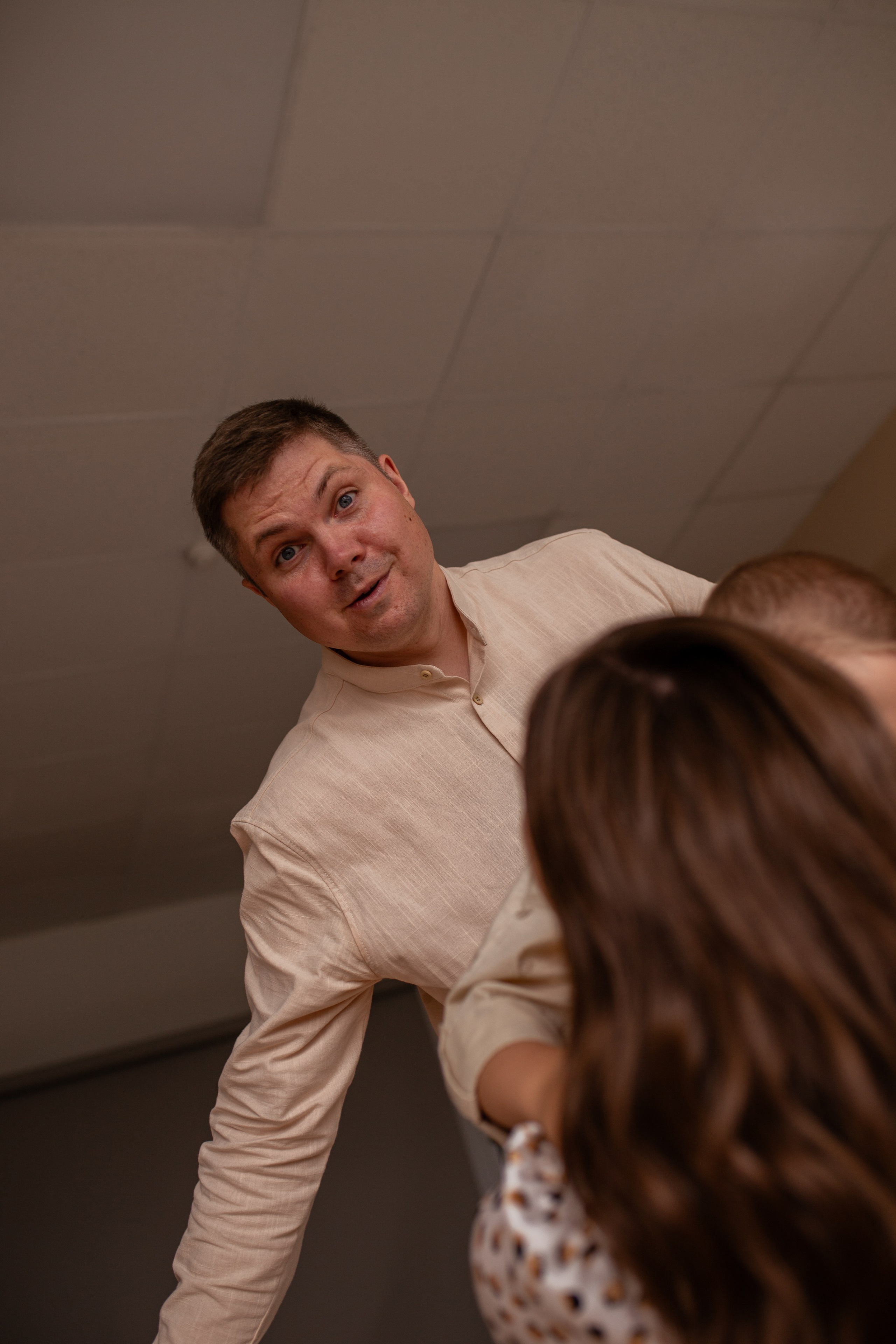 Надежда, Григорий и Ваня с семьёй