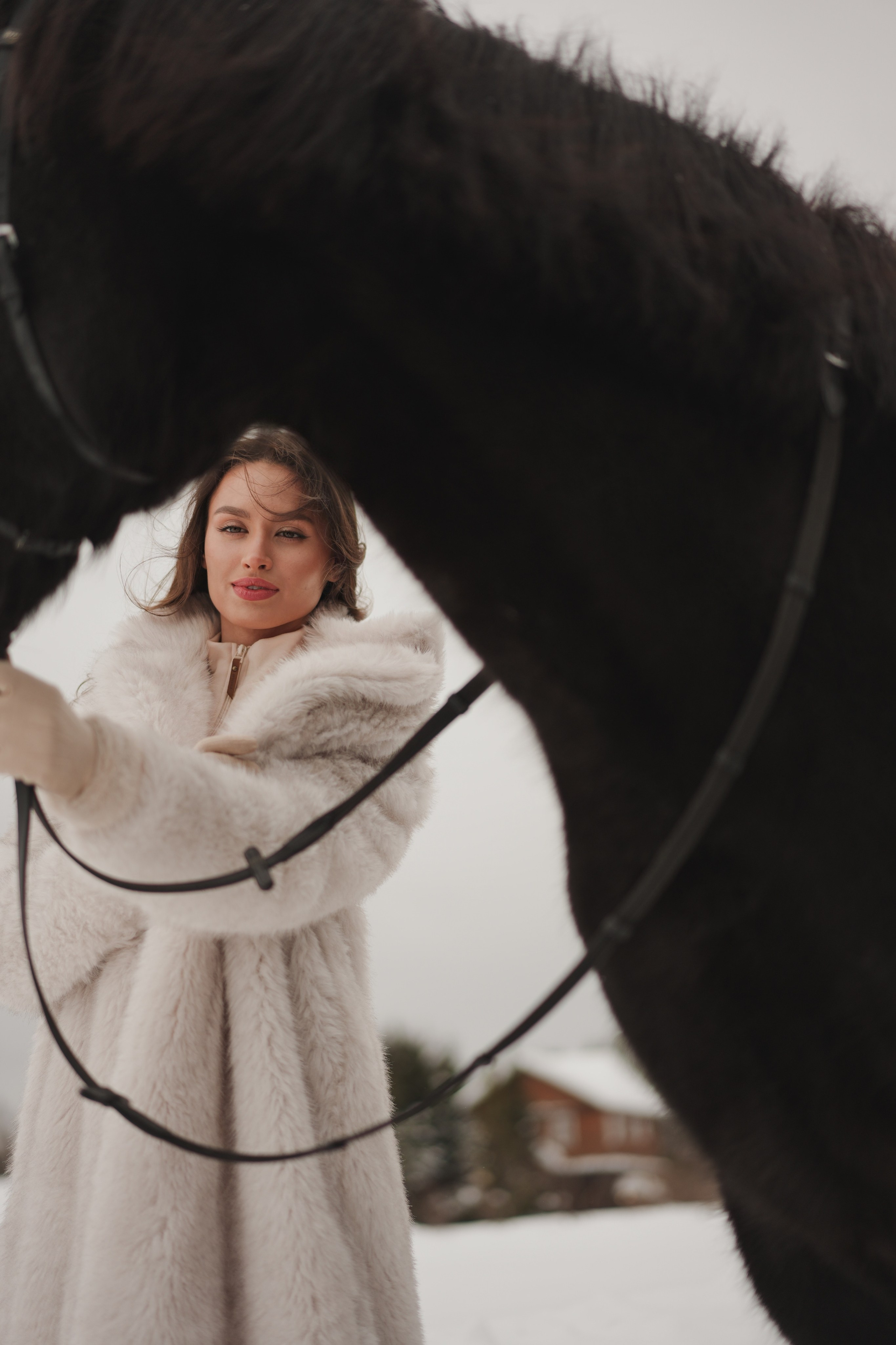 Зимнее ранчо. Свадебный фотограф видеограф в Москве и Санкт-Петербурге