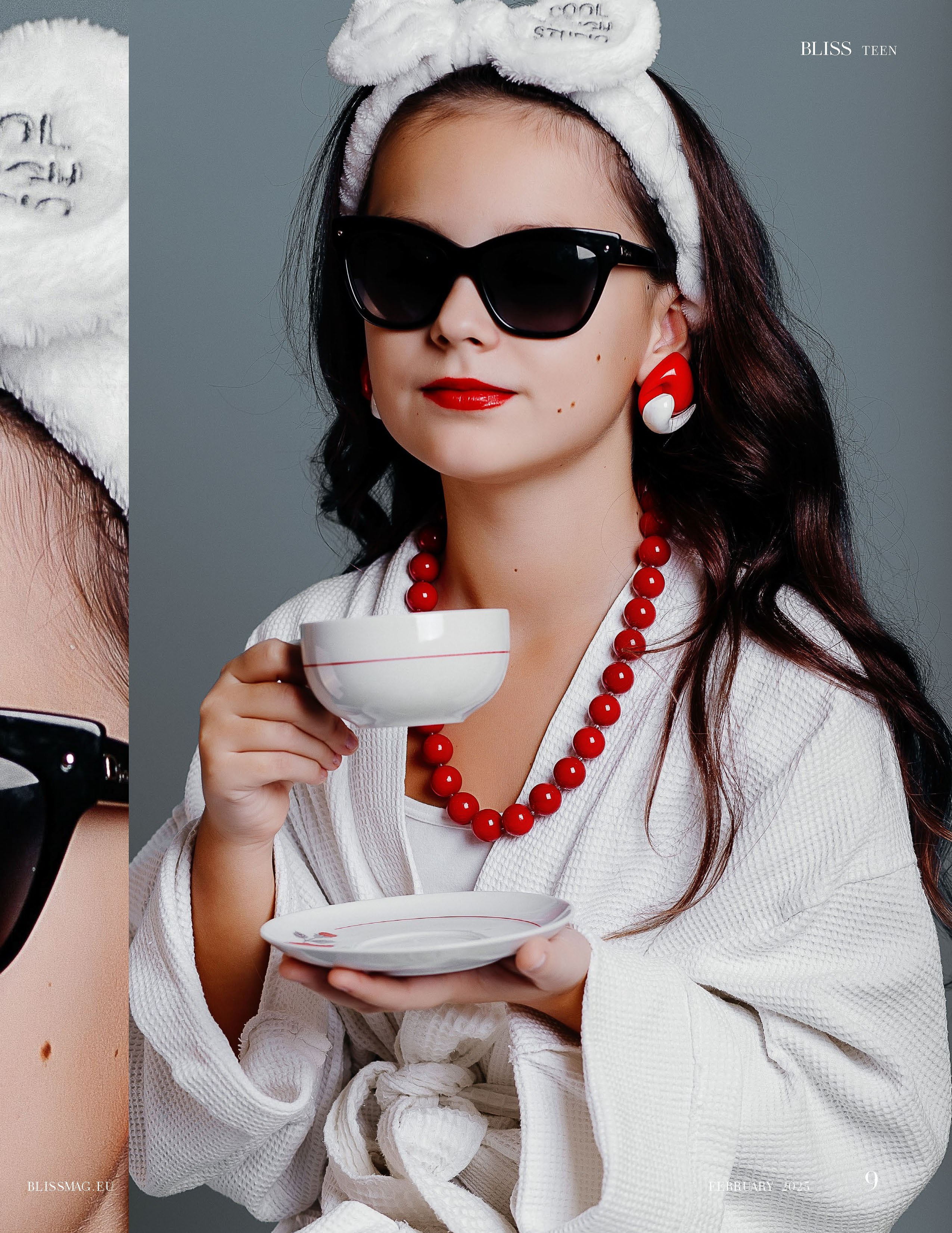 Детская фотосессия «модная малышка» для глянцевого журнала. Фотограф в Подольске — Мария Бучнева