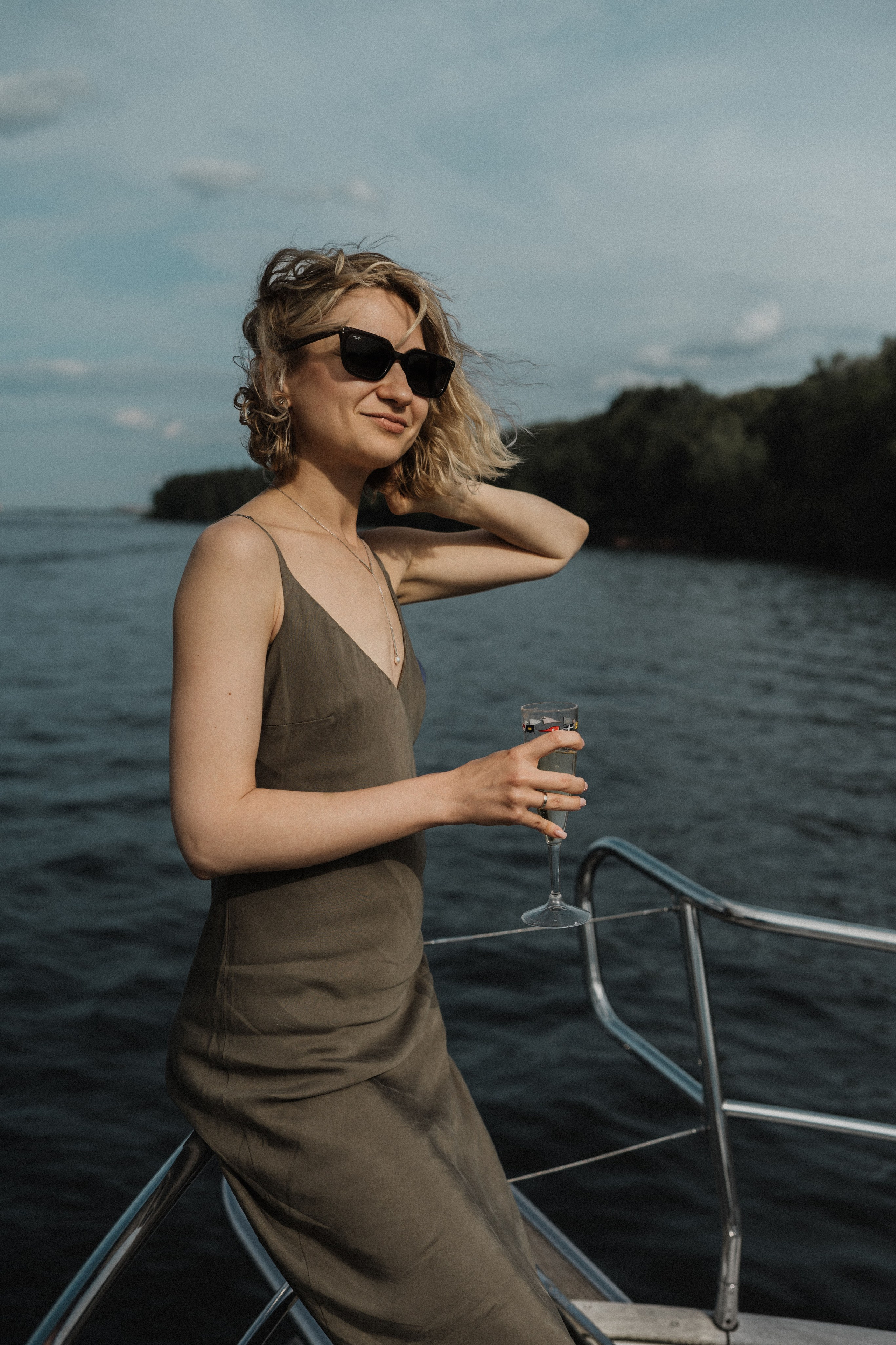 Девичник на яхте. Фотограф в Москве Ангелина Ким