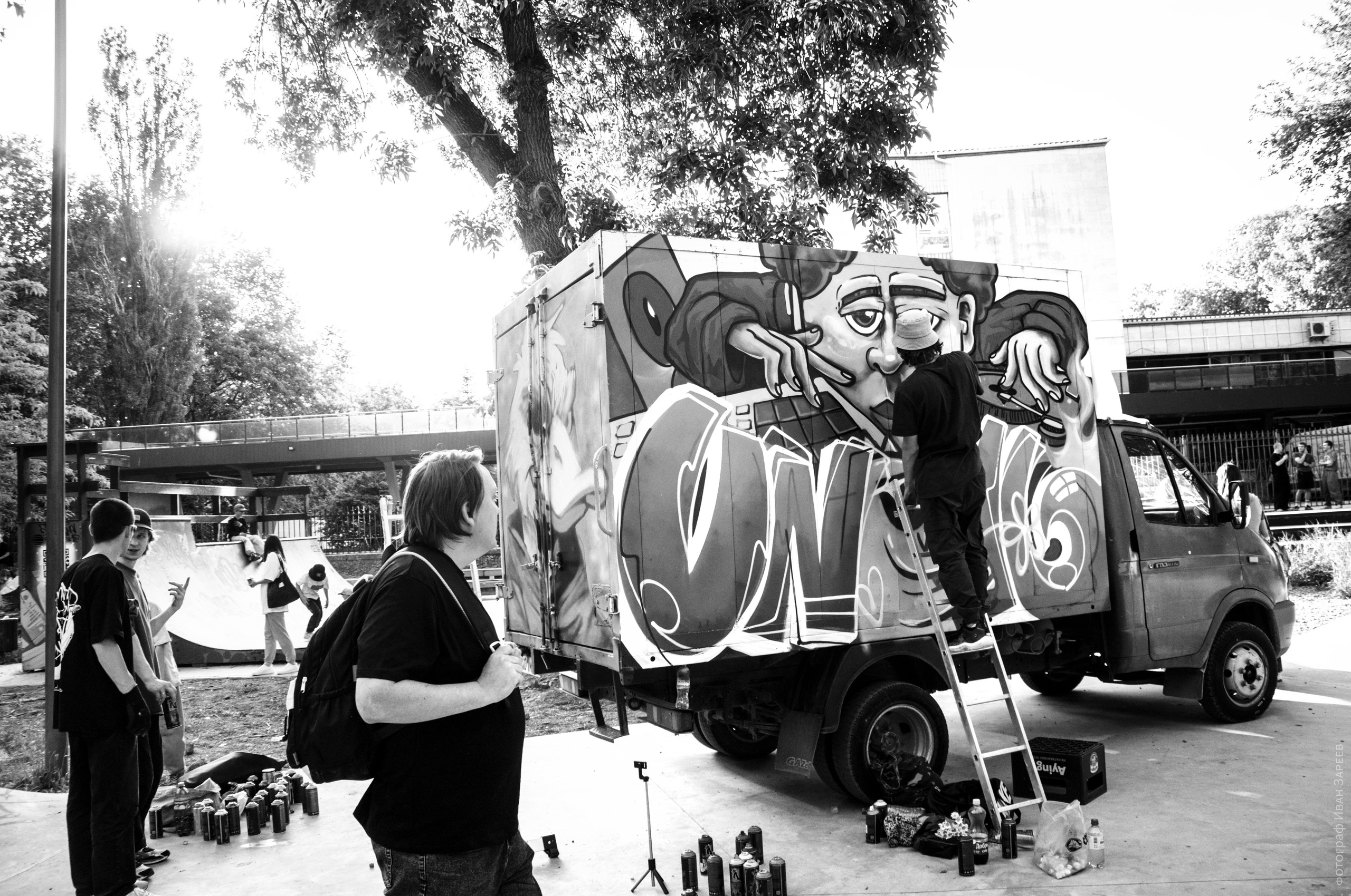 Граффити и брейкинг. Репортажный фотограф в Симферополе Зареев Иван