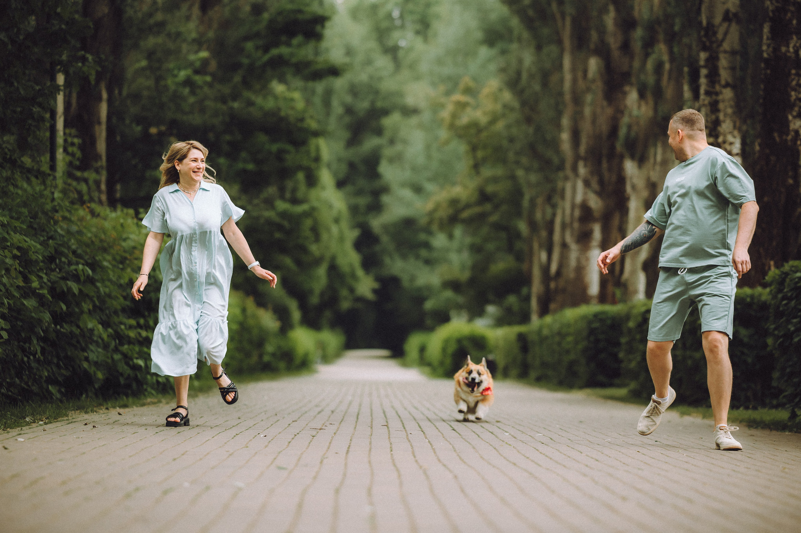 Ира, Леша и Харли