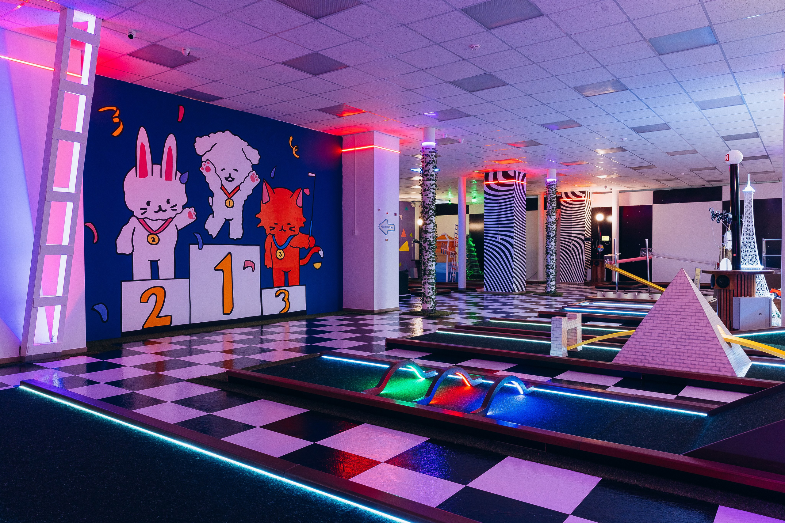 Мини-гольф центр «Огогольф». Свадебный фотограф Пенза