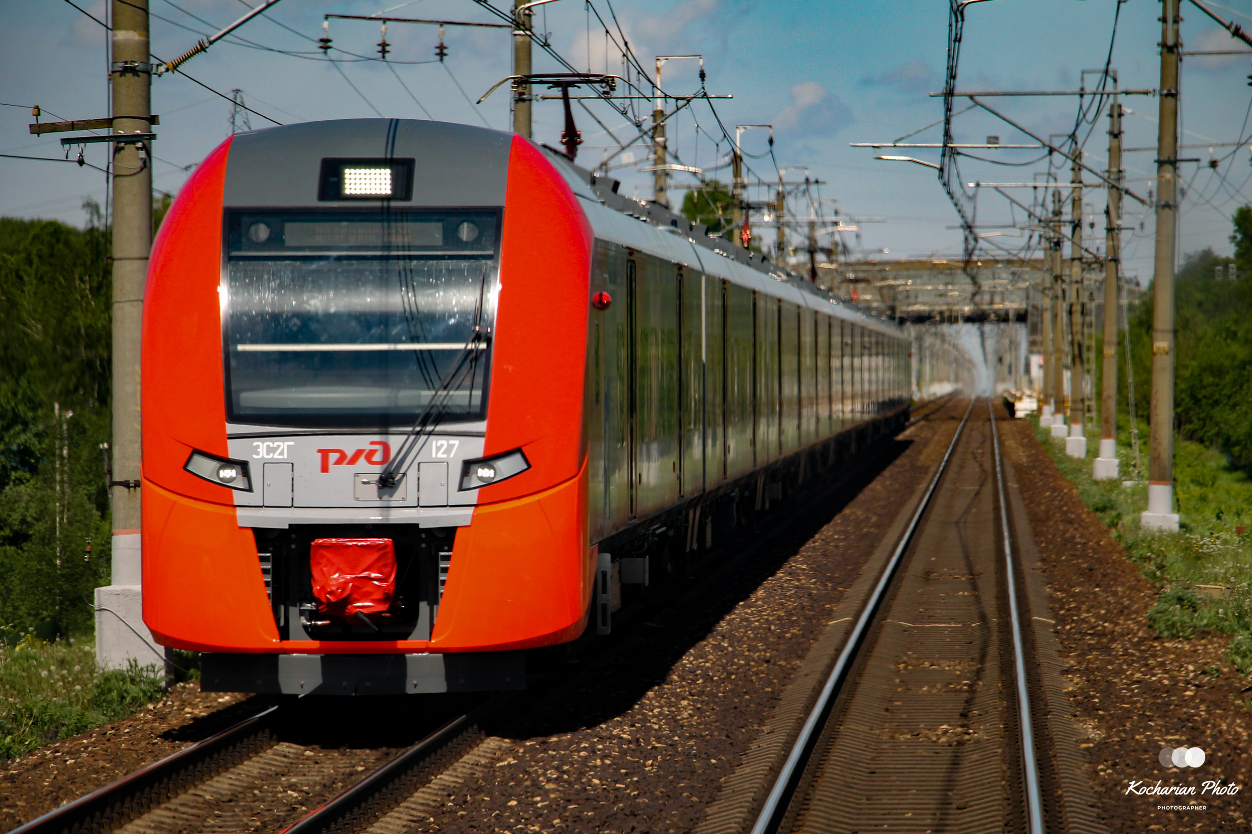 Железная дорога. Photographer K.A.D