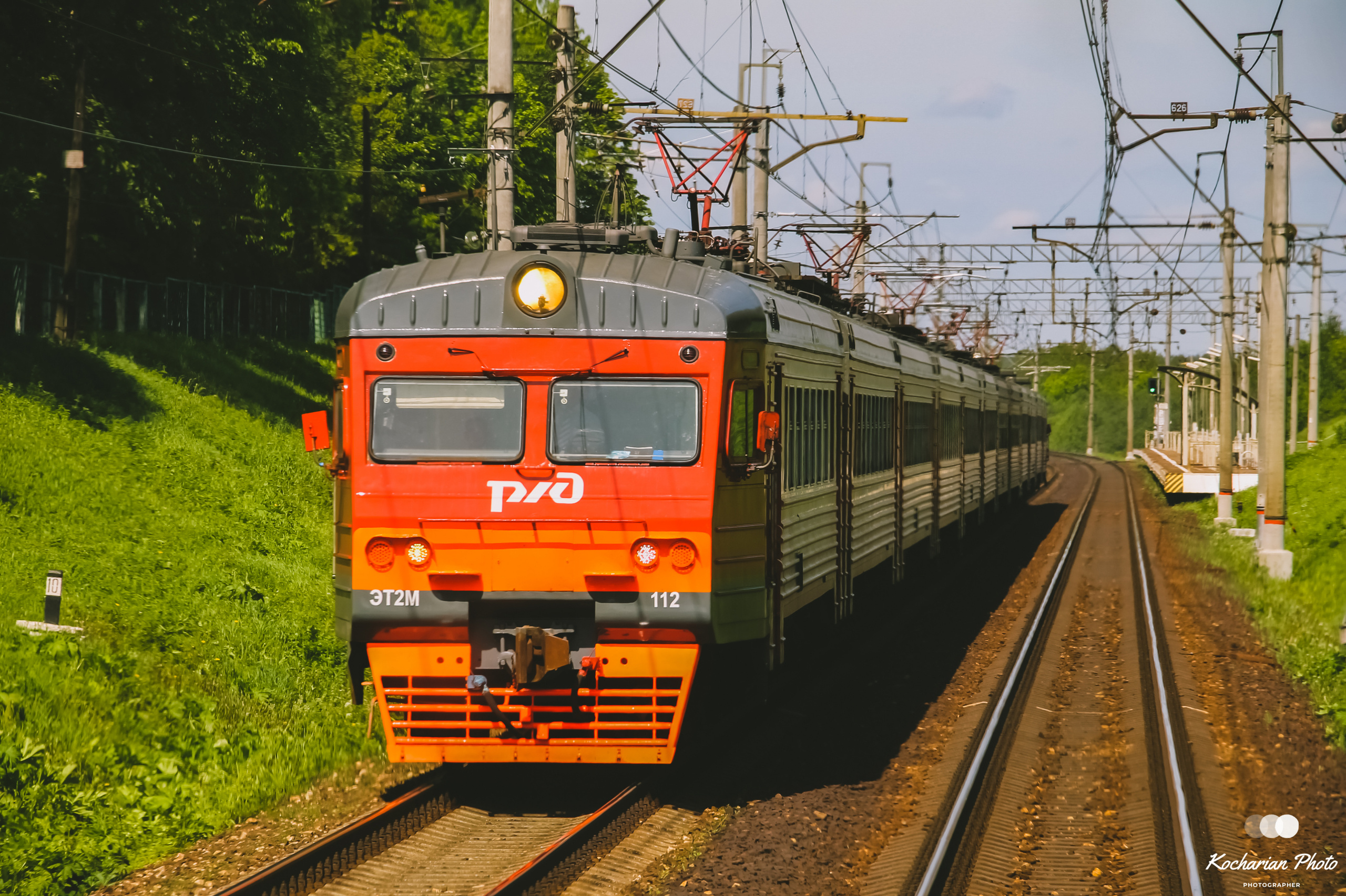 Железная дорога. Photographer K.A.D