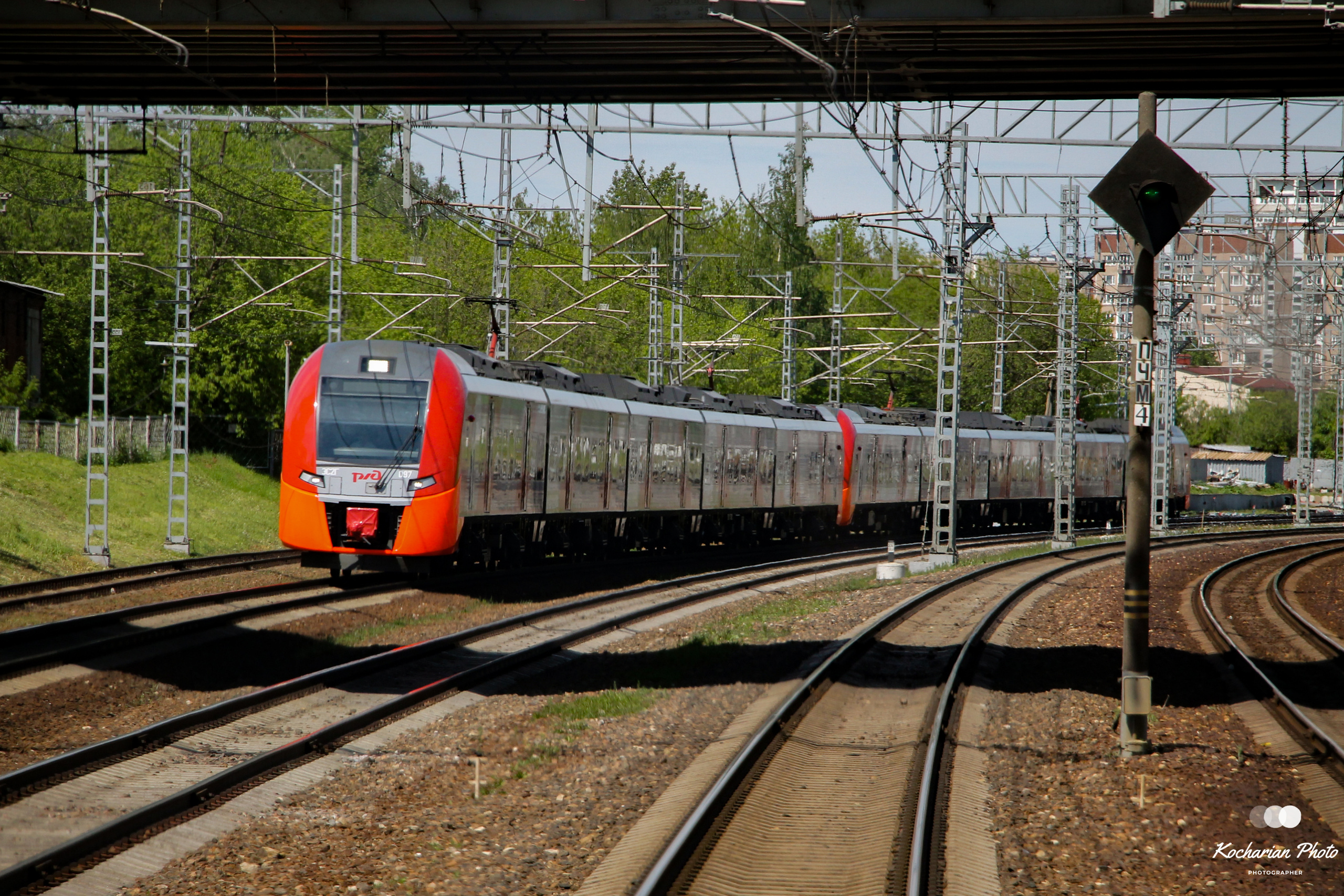 Железная дорога. Photographer K.A.D