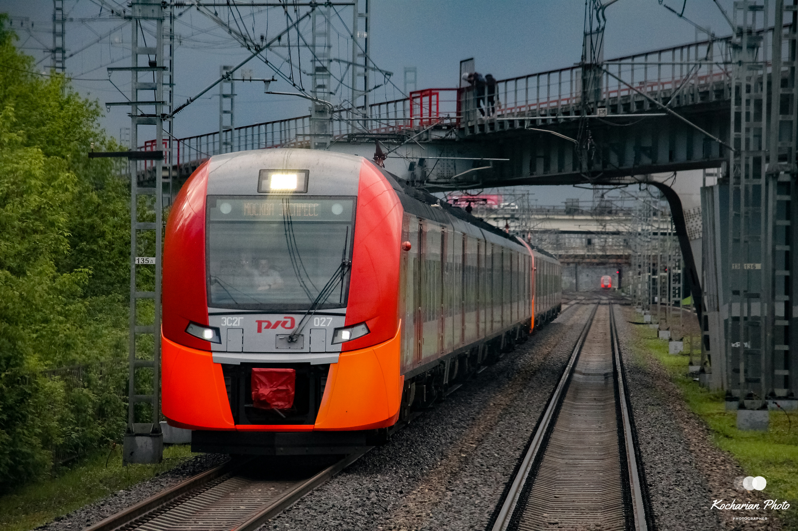 Железная дорога. Photographer K.A.D