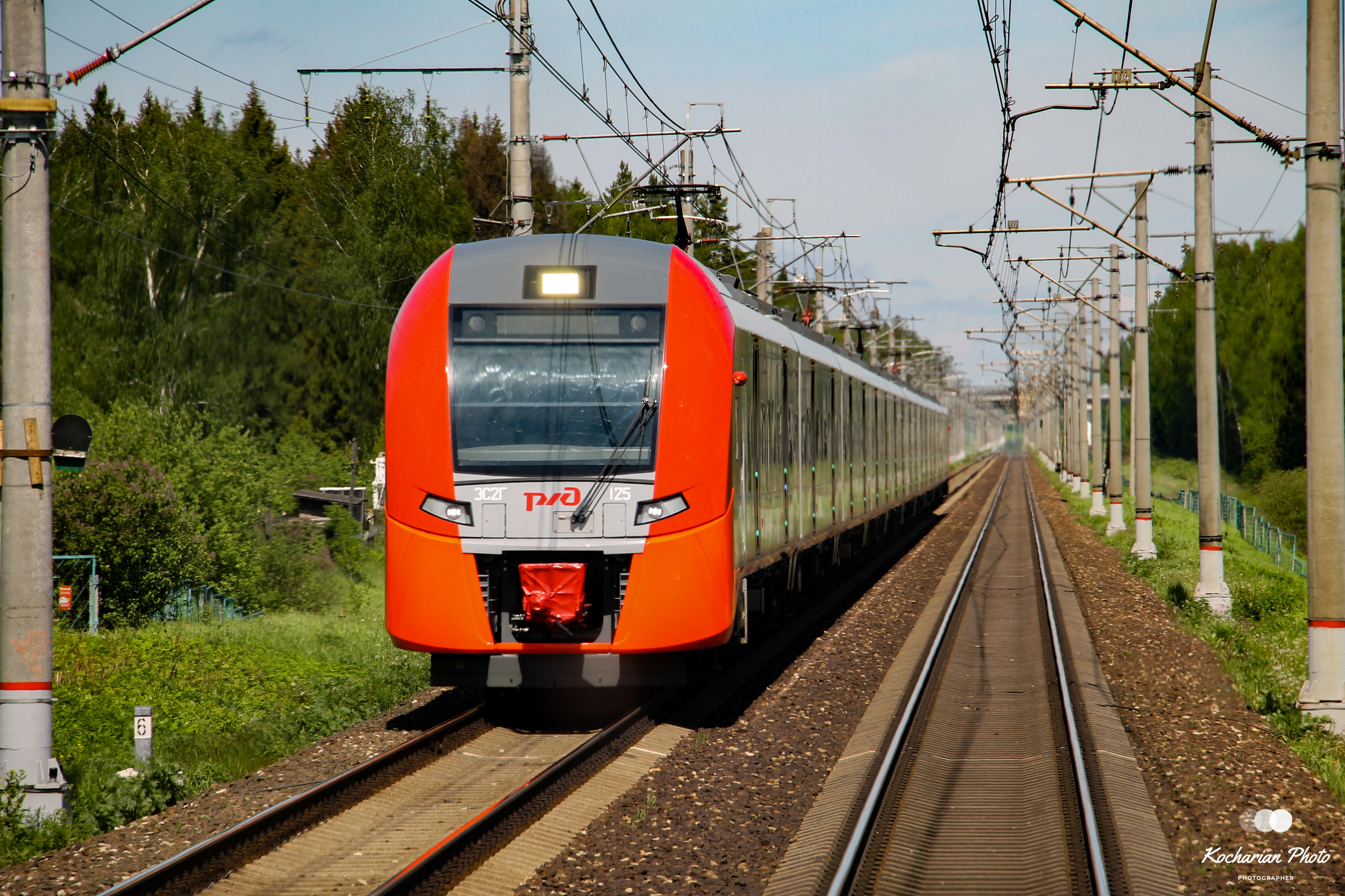 Железная дорога. Photographer K.A.D