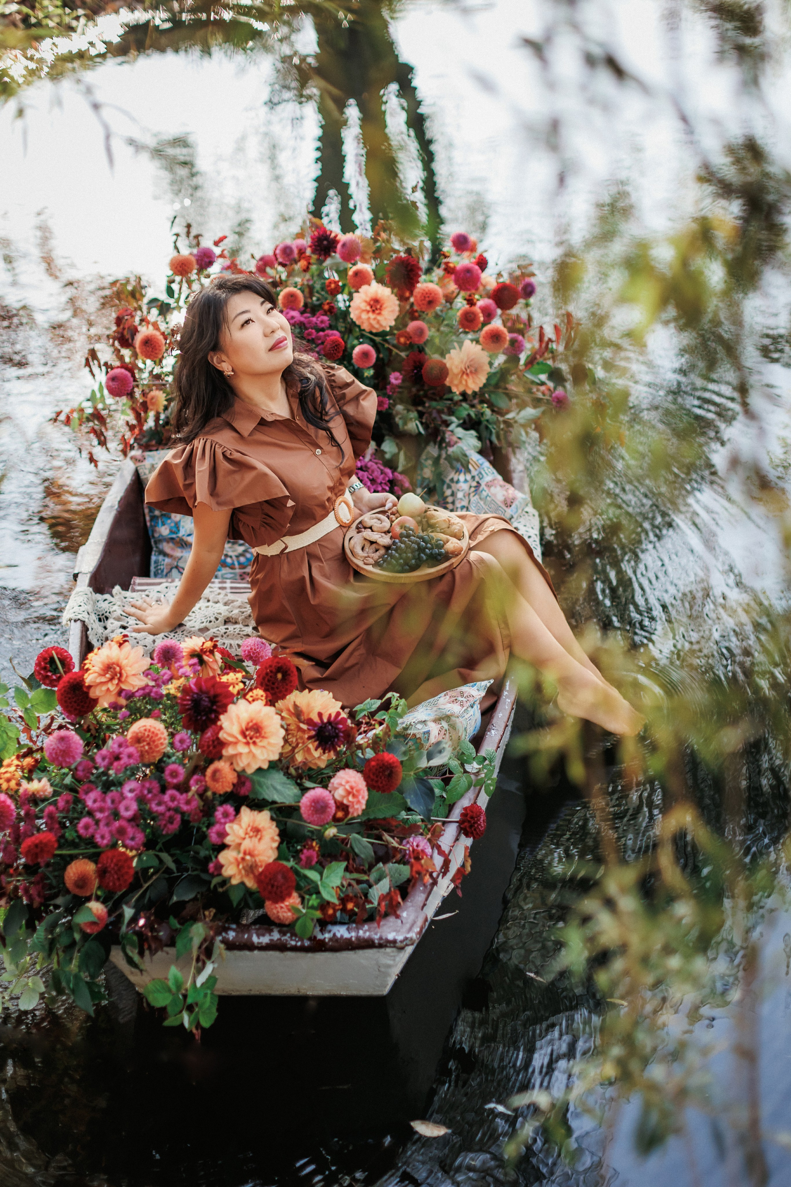 Фотопроект «Лодка в цветах». Свадебный, семейный и детский фотограф в городе Партизанск, Находка