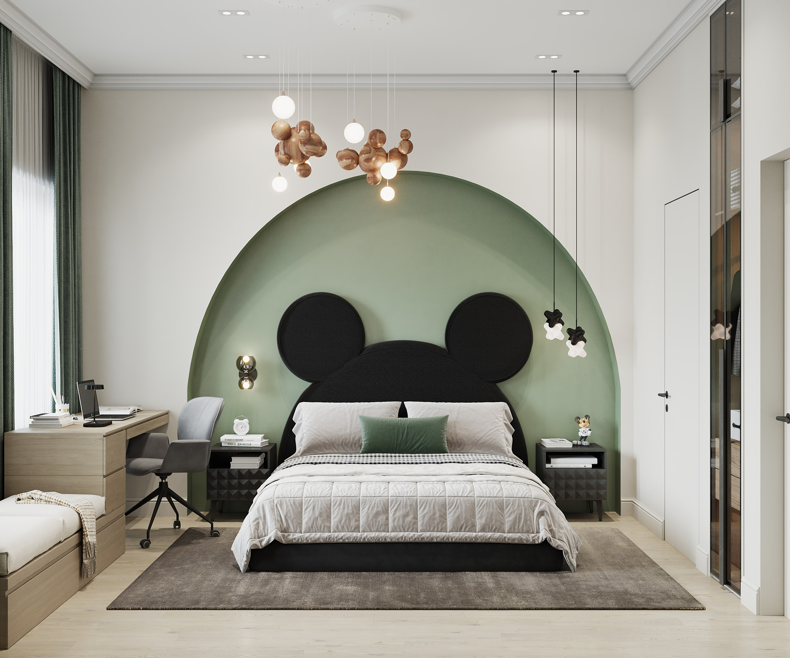 Дом, Красногорск. Modern Muf студия дизайна интерьера