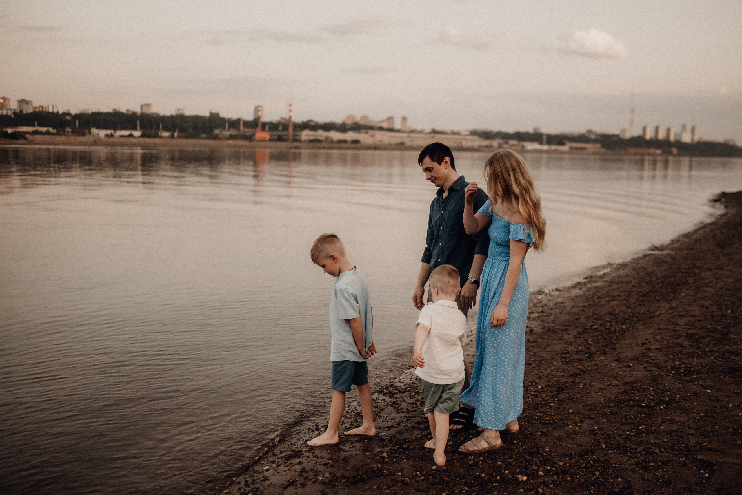 Юля, Андрей, Миша, Лёва. Семейный и детский фотограф Анастасия Иванова