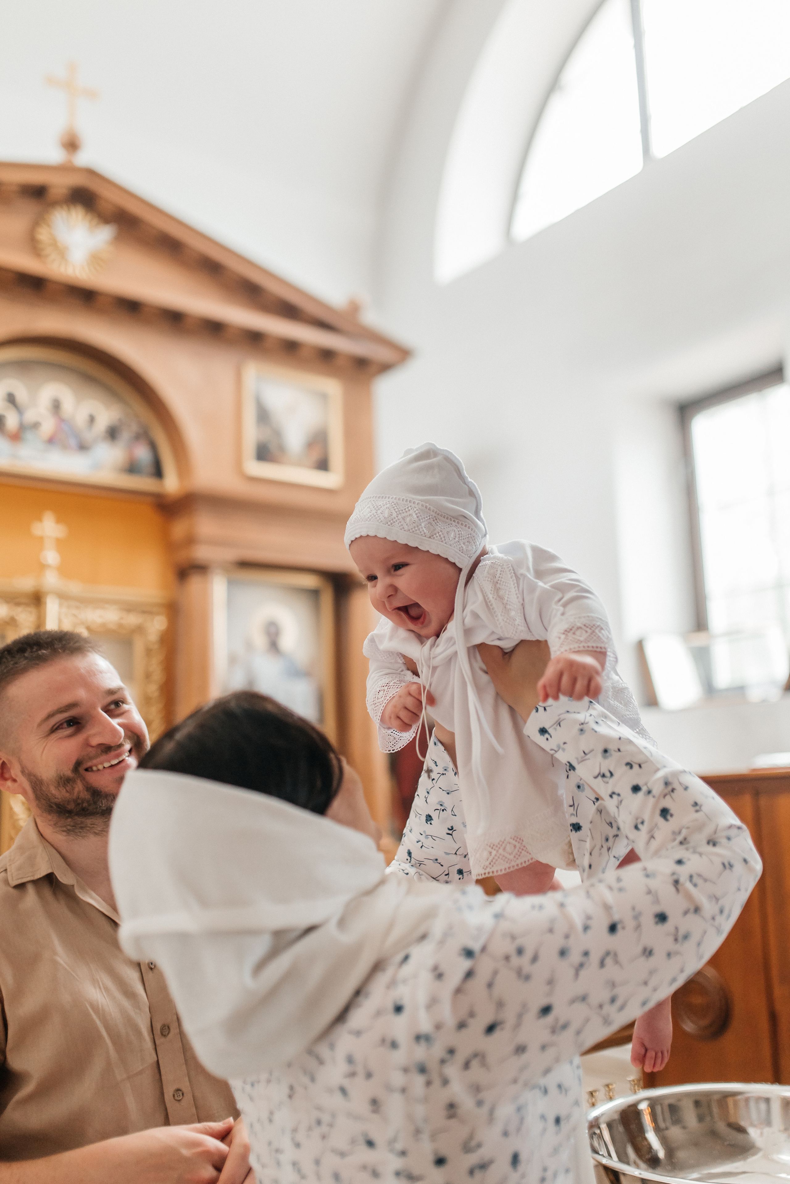 Крещение Александра. Семейный и детский фотограф Анастасия Иванова