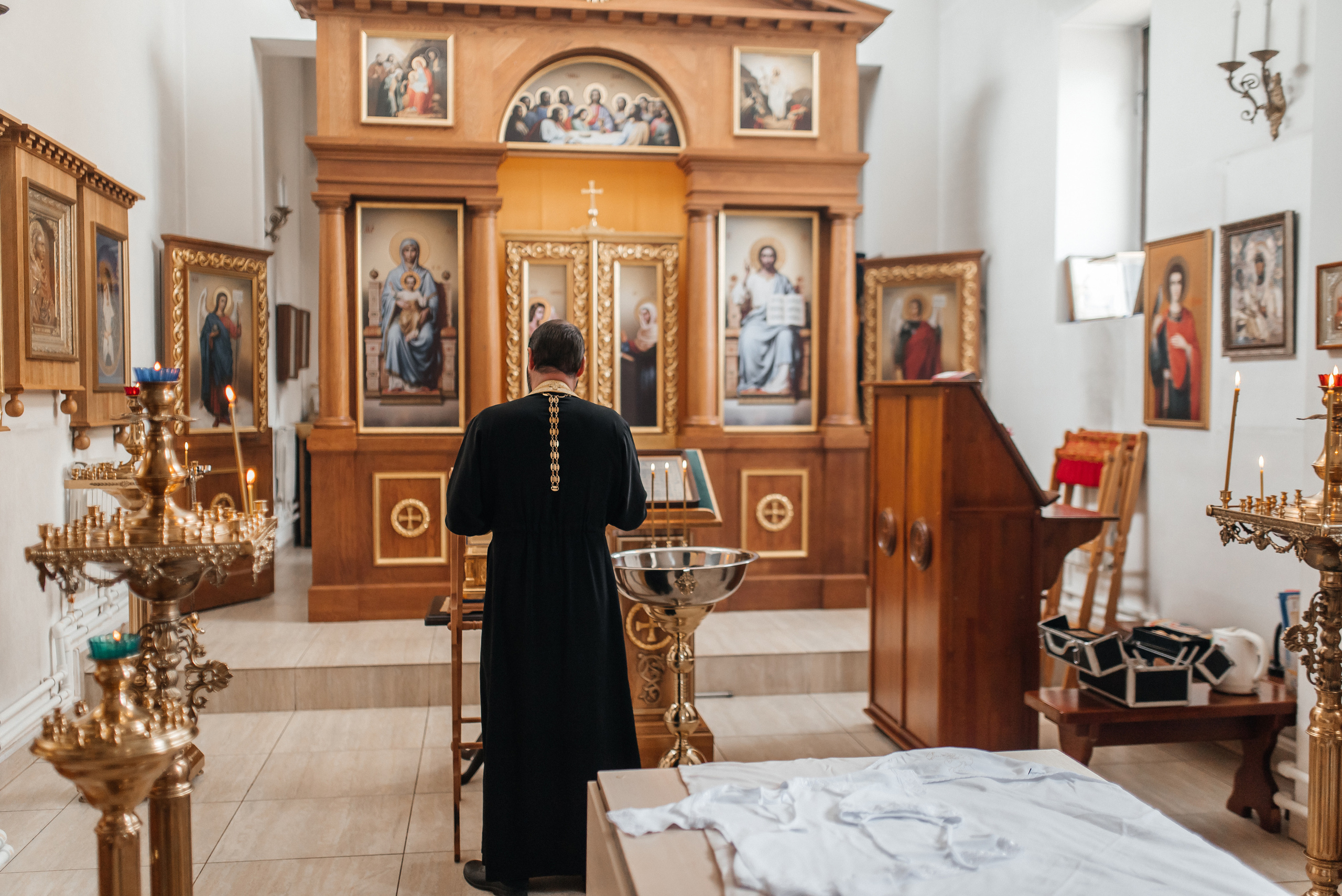 Крещение Александра. Семейный и детский фотограф Анастасия Иванова