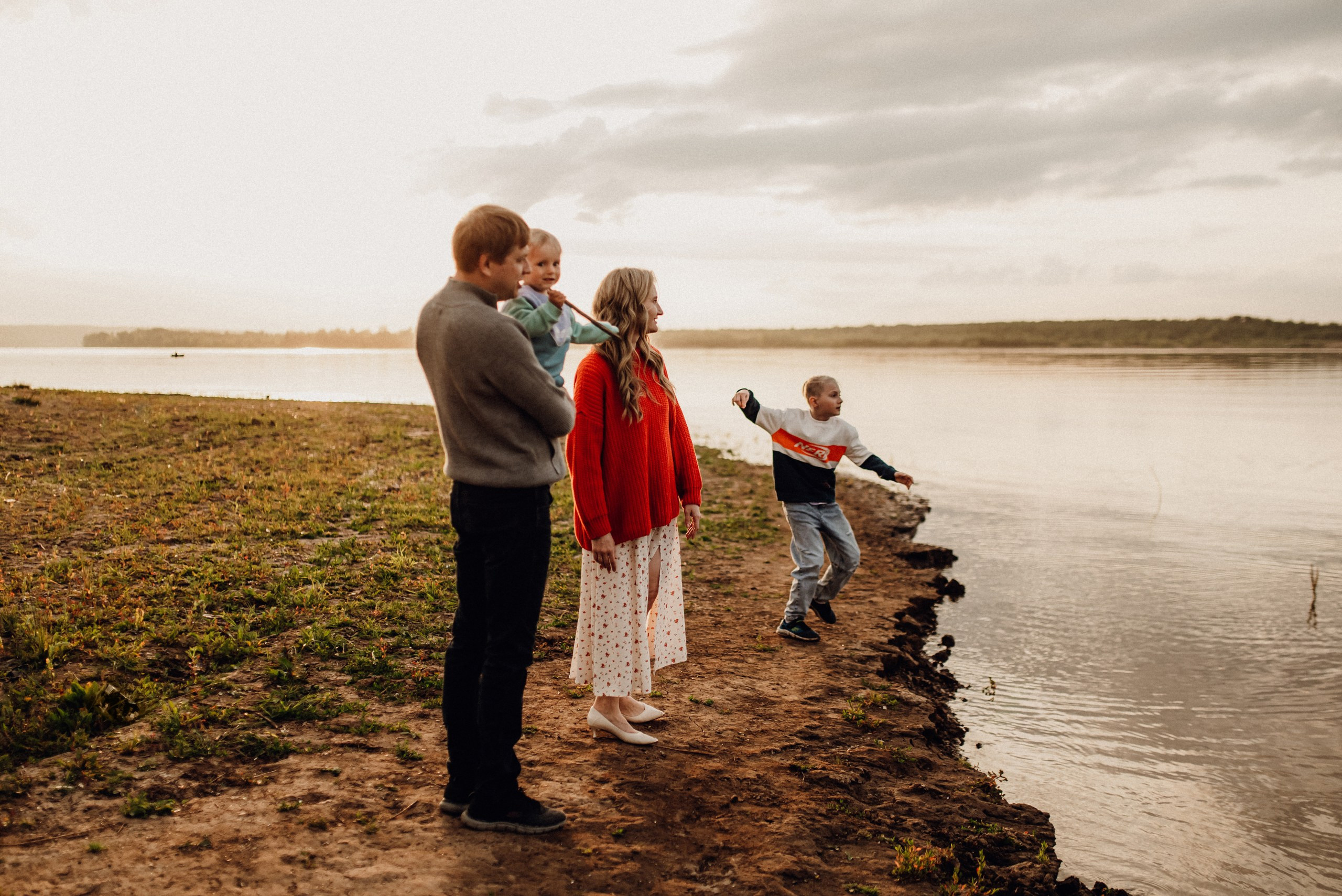 Лена, Женя, Мирон, Ян. Семейный и детский фотограф Анастасия Иванова