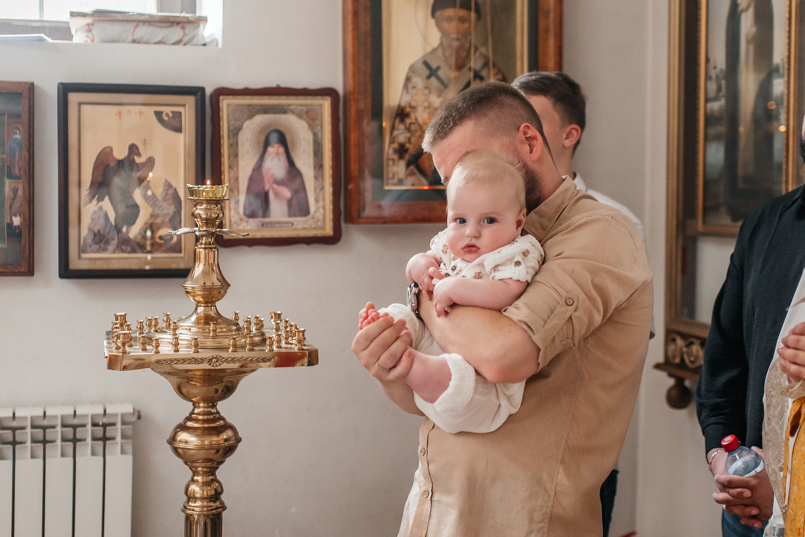 Крещение Александра. Семейный и детский фотограф Анастасия Иванова