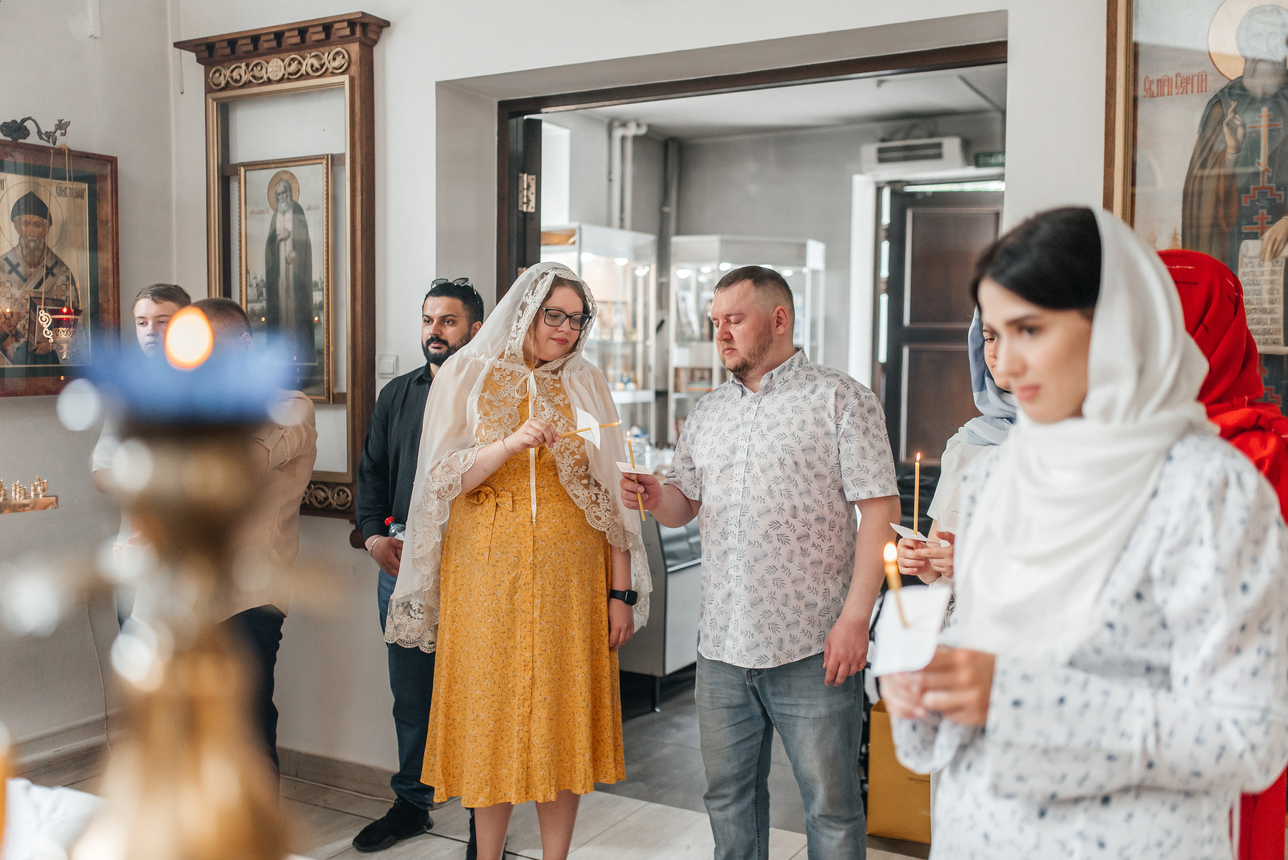 Крещение Александра. Семейный и детский фотограф Анастасия Иванова