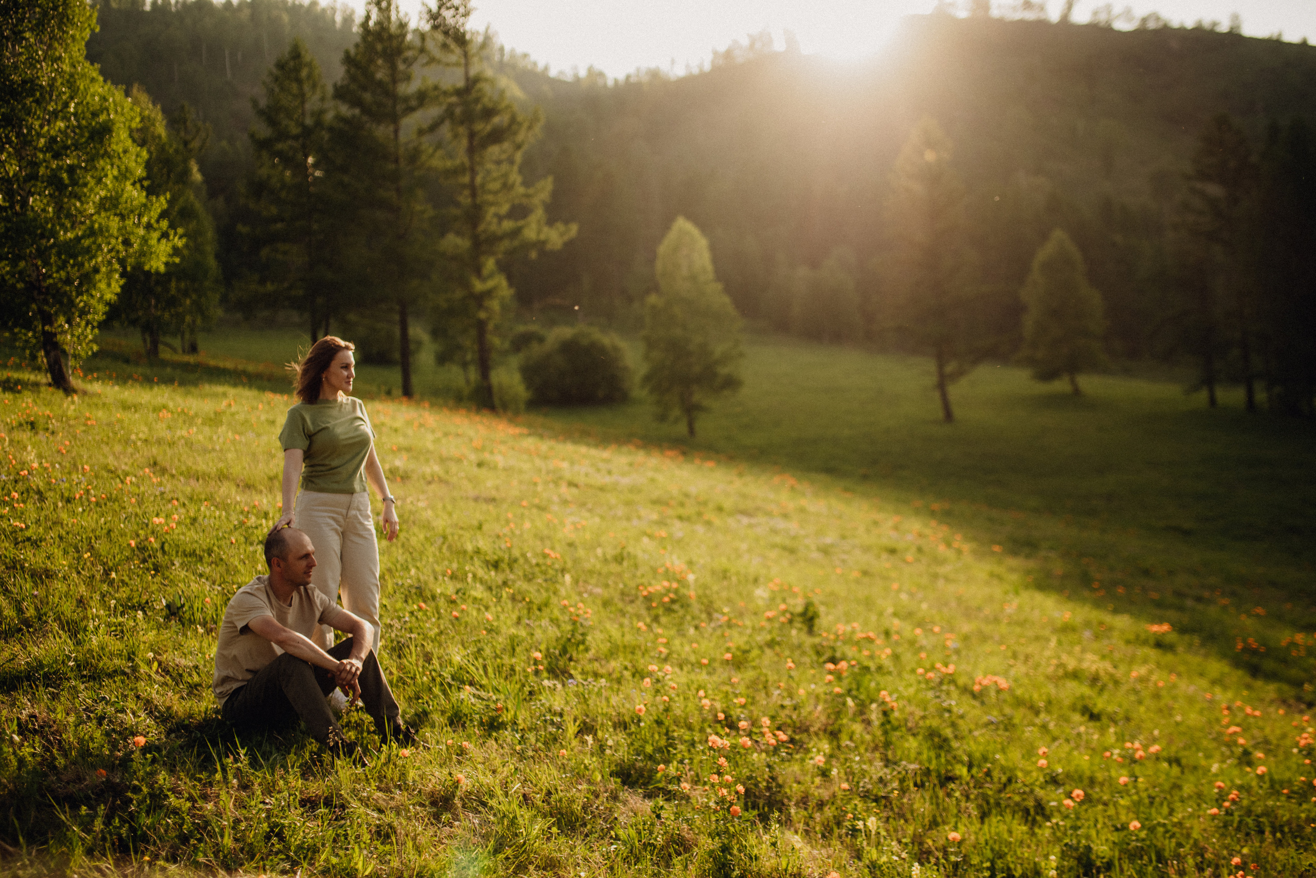 Горный Алтай. Юля, Рома и Варя. Семейный и детский фотограф Анастасия Иванова