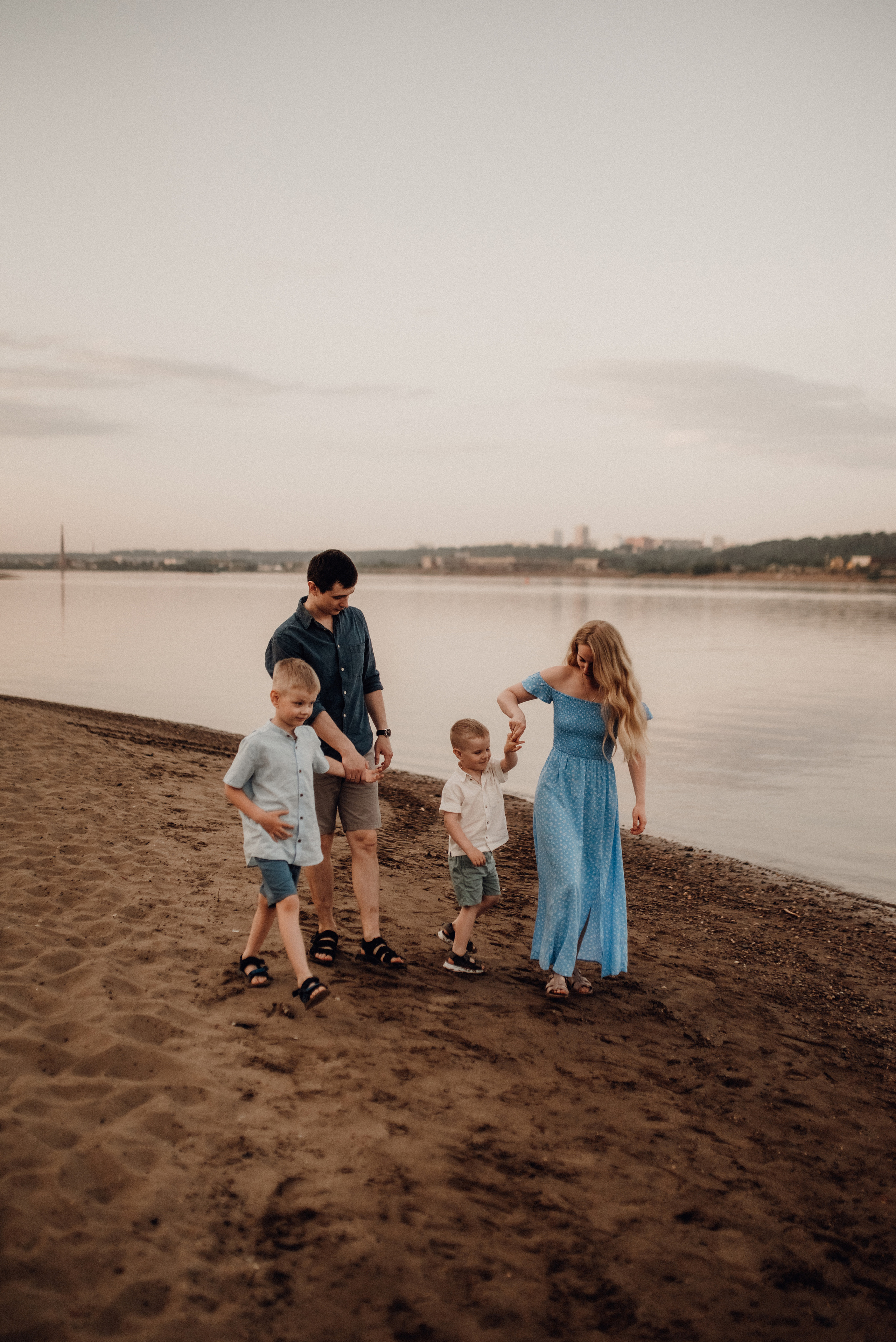 Юля, Андрей, Миша, Лёва. Семейный и детский фотограф Анастасия Иванова