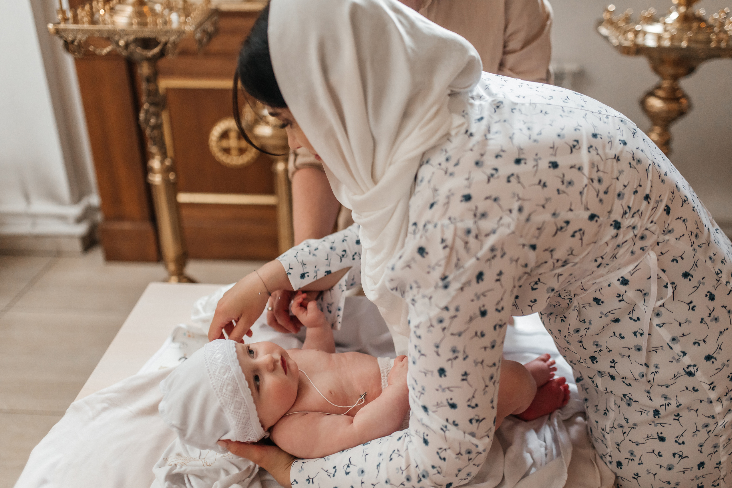 Крещение Александра. Семейный и детский фотограф Анастасия Иванова