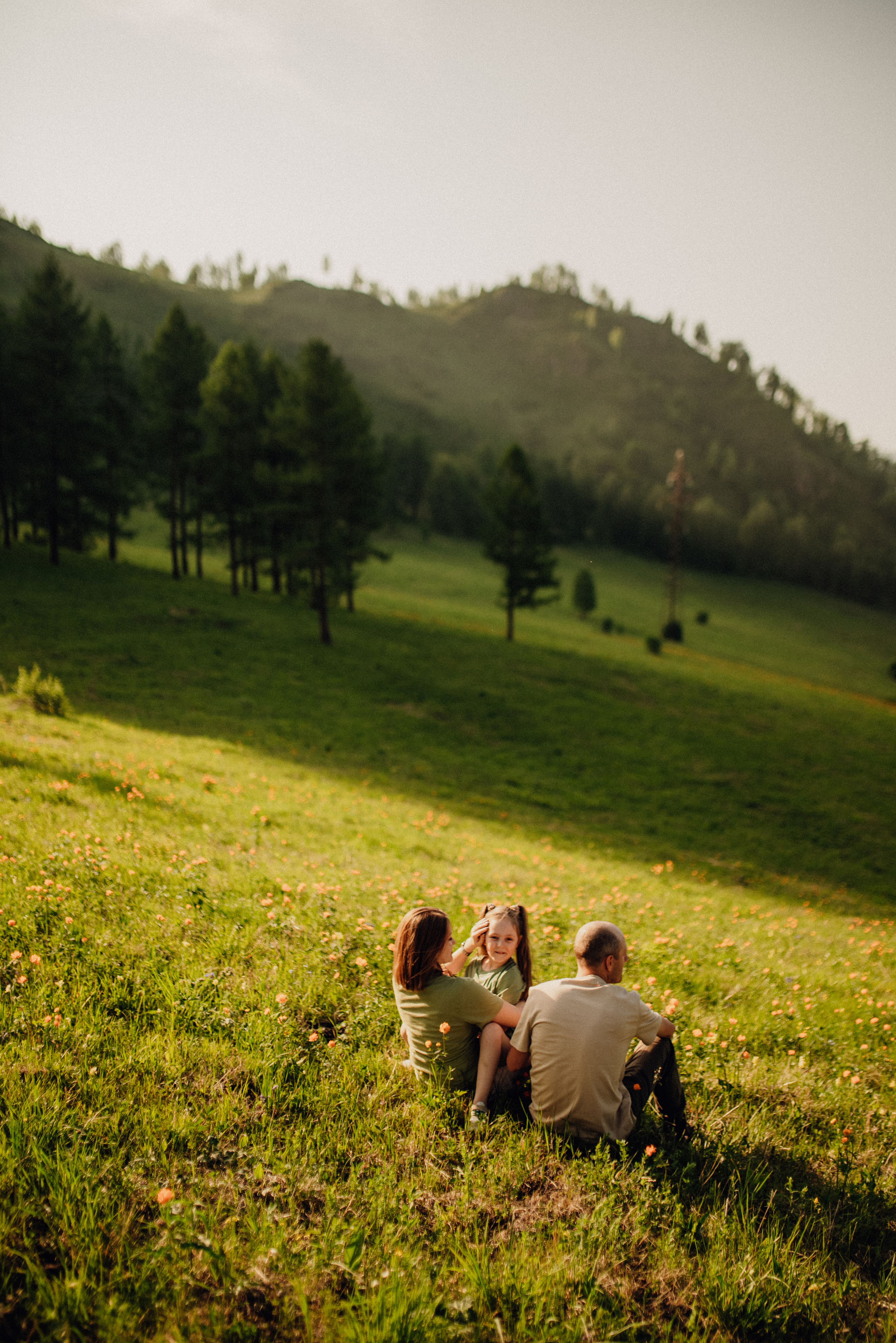 Горный Алтай. Юля, Рома и Варя. Семейный и детский фотограф Анастасия Иванова