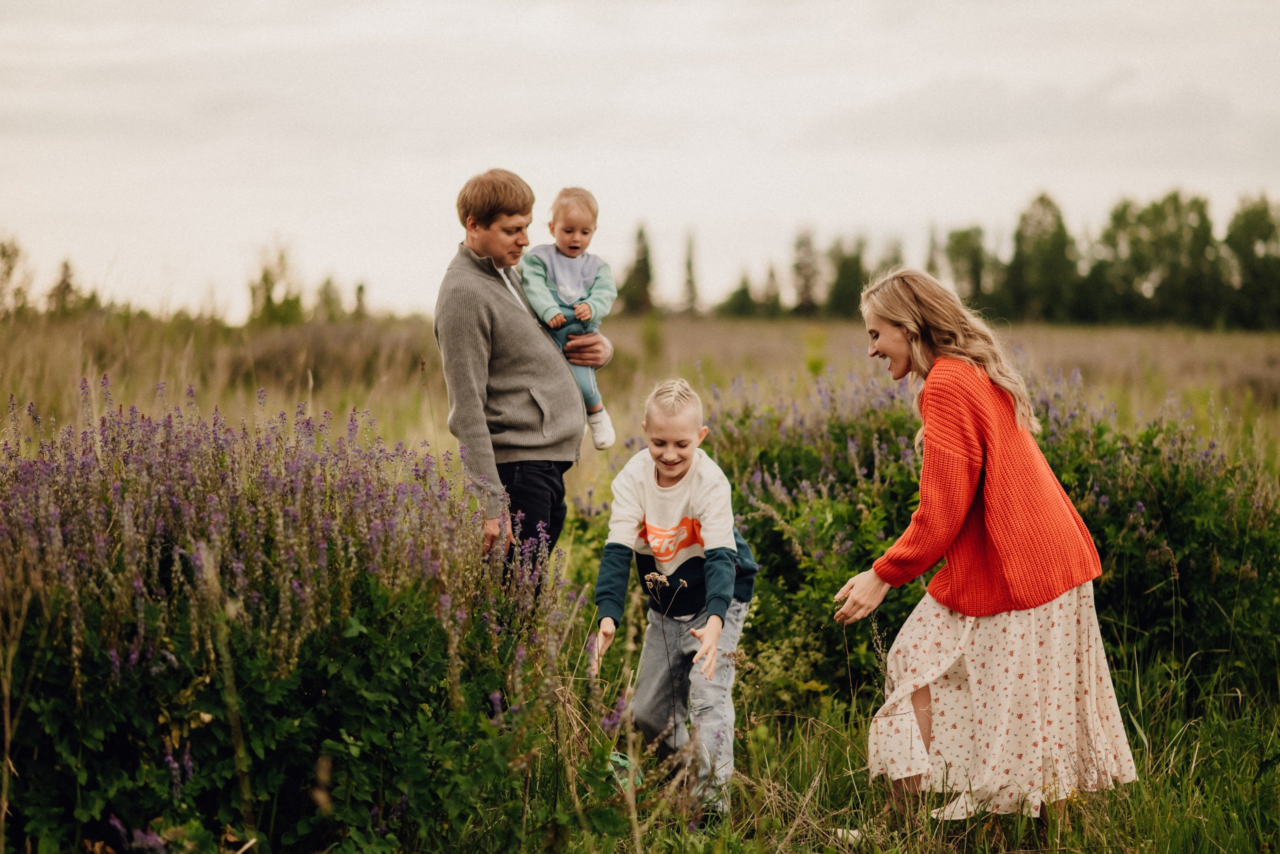 Лена, Женя, Мирон, Ян. Семейный и детский фотограф Анастасия Иванова