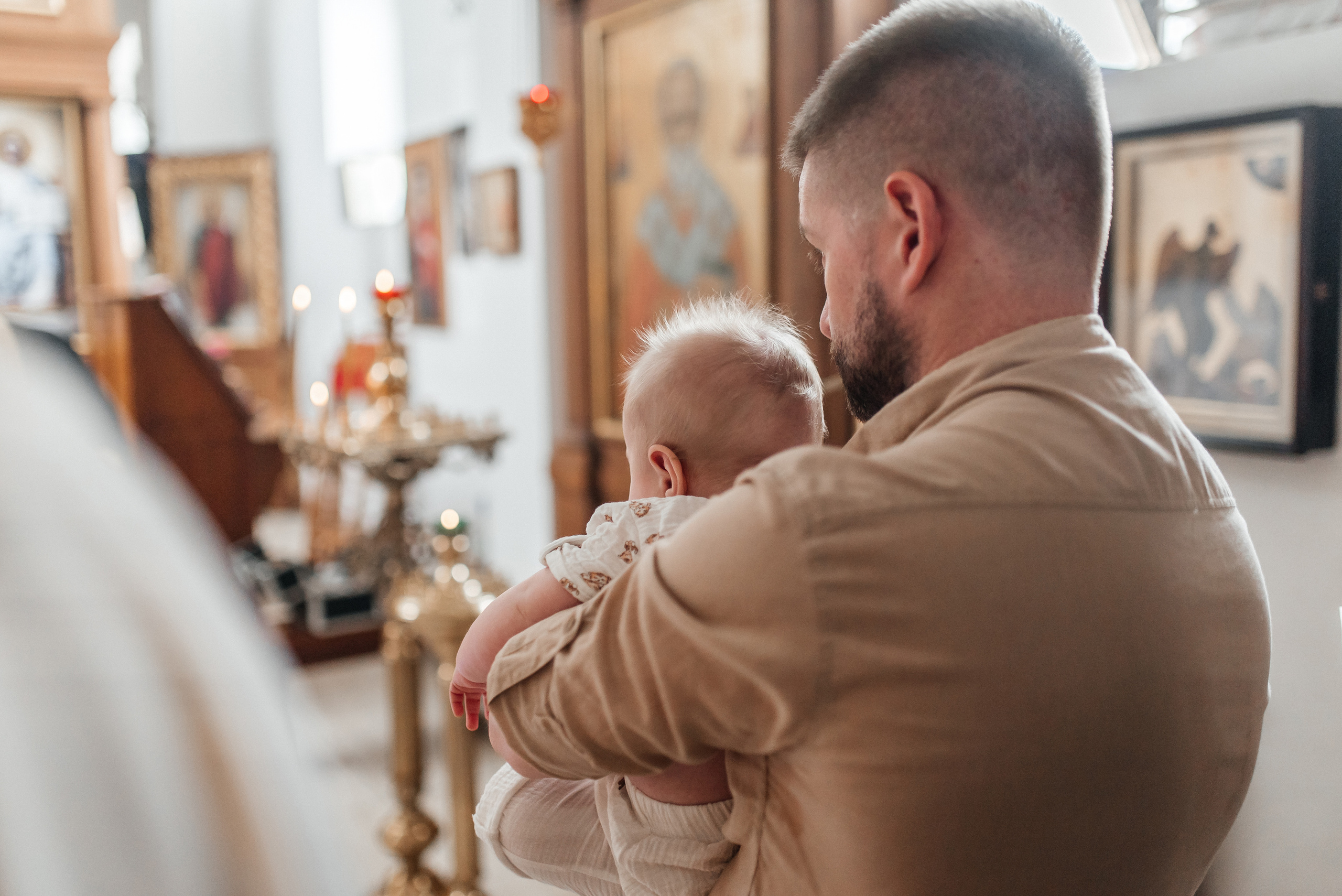 Крещение Александра. Семейный и детский фотограф Анастасия Иванова